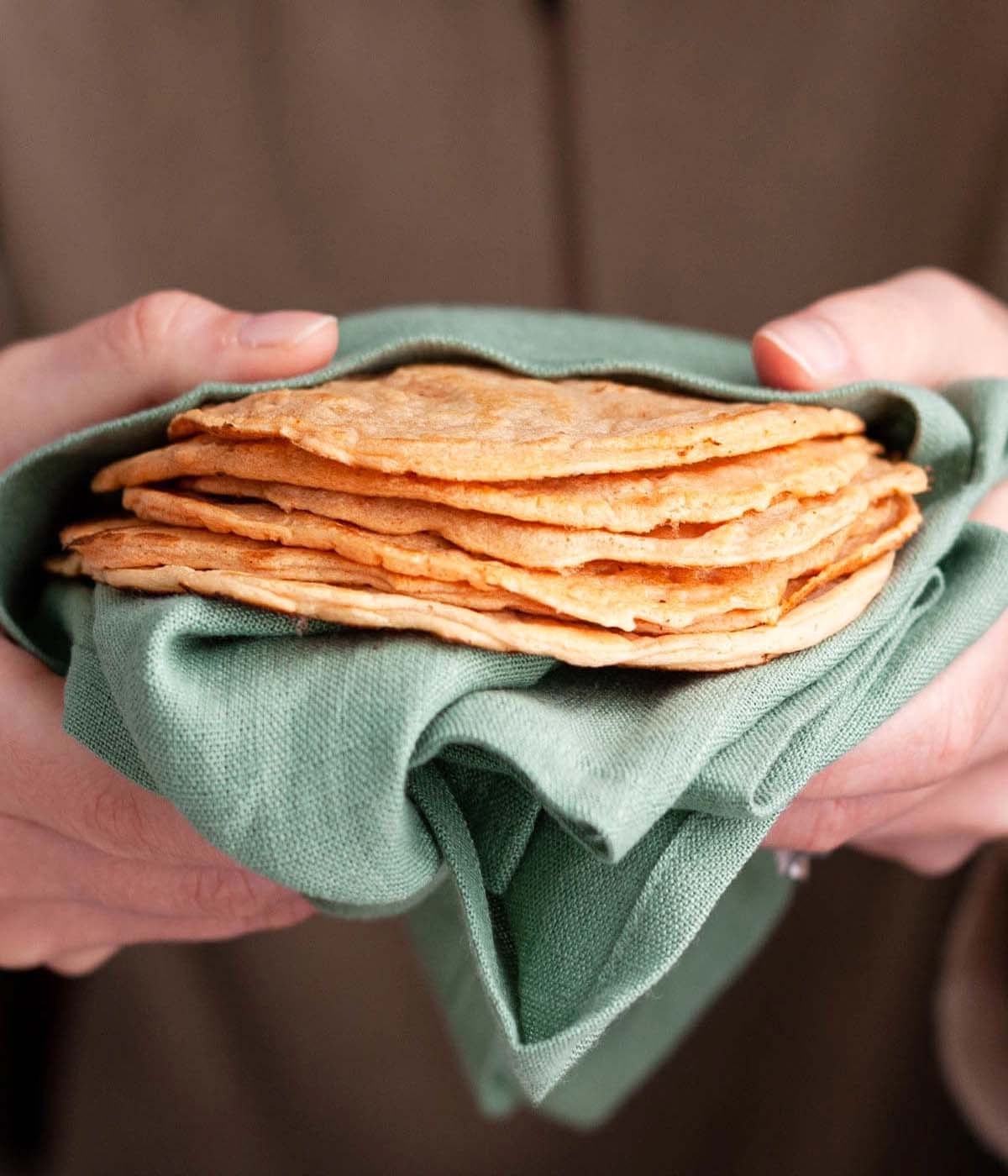 Red Lentil Tortillas (Vegan, Gluten-Free)