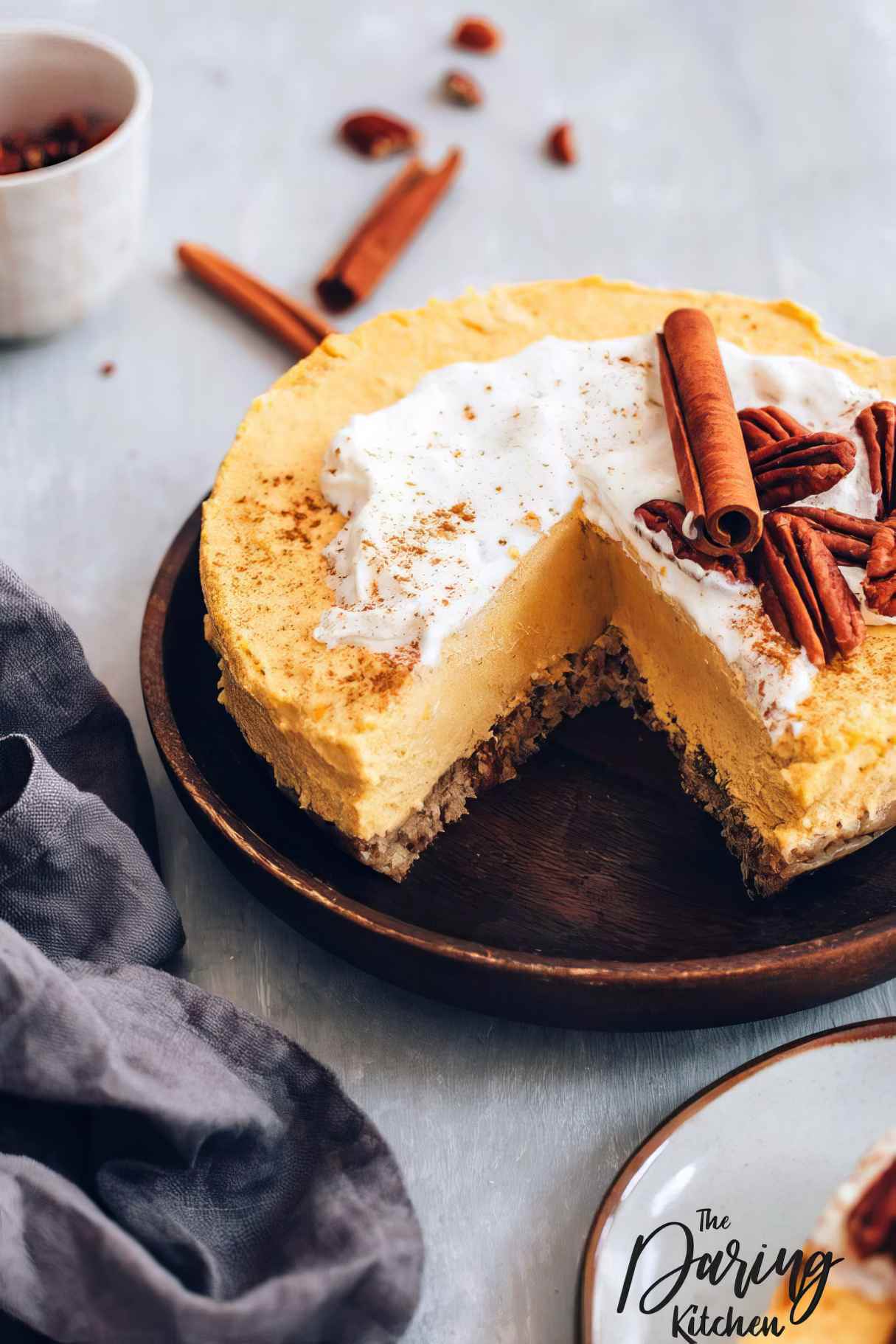 Vegan Pumpkin Cheesecake