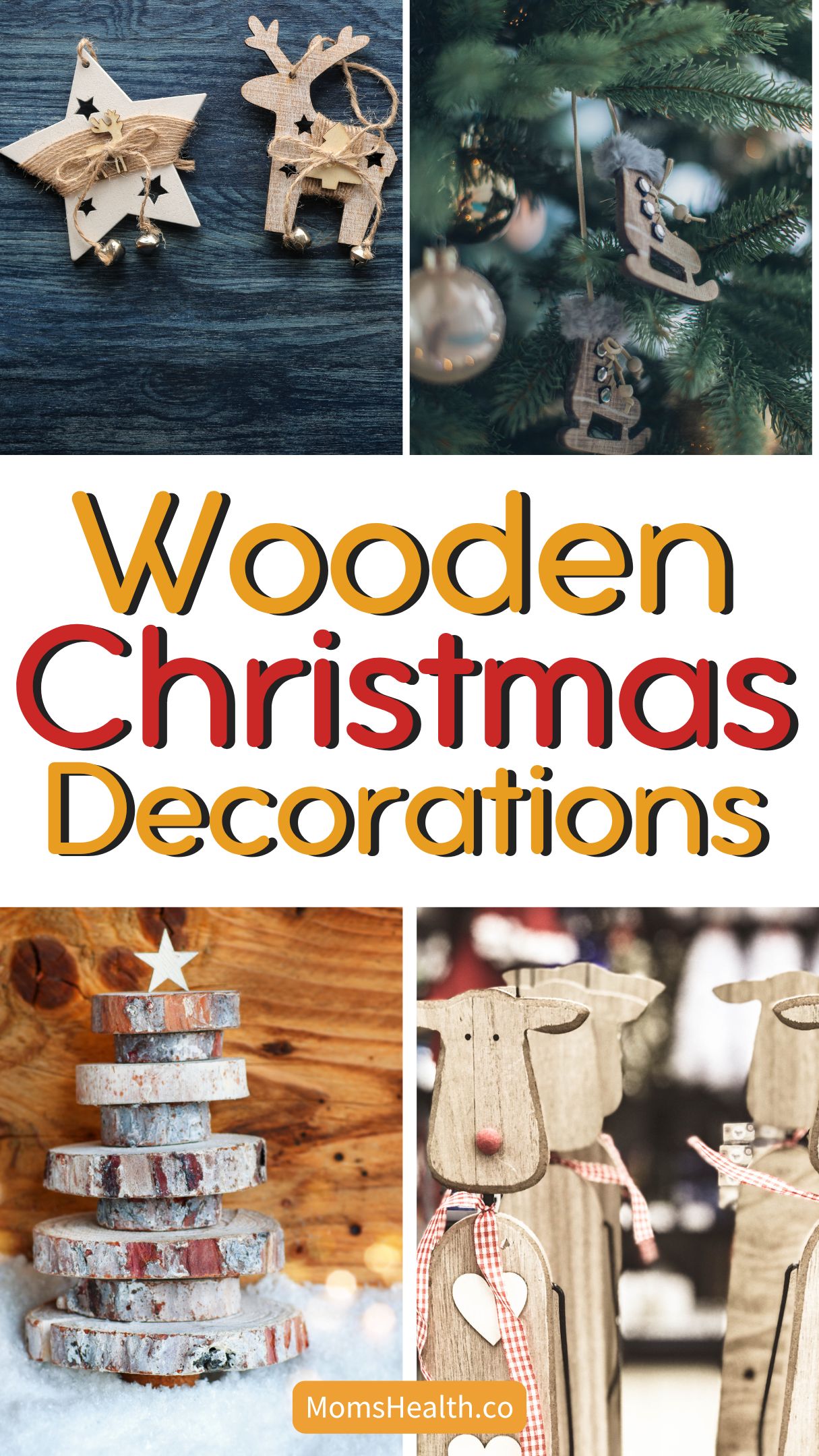 Wooden Christmas Decorations