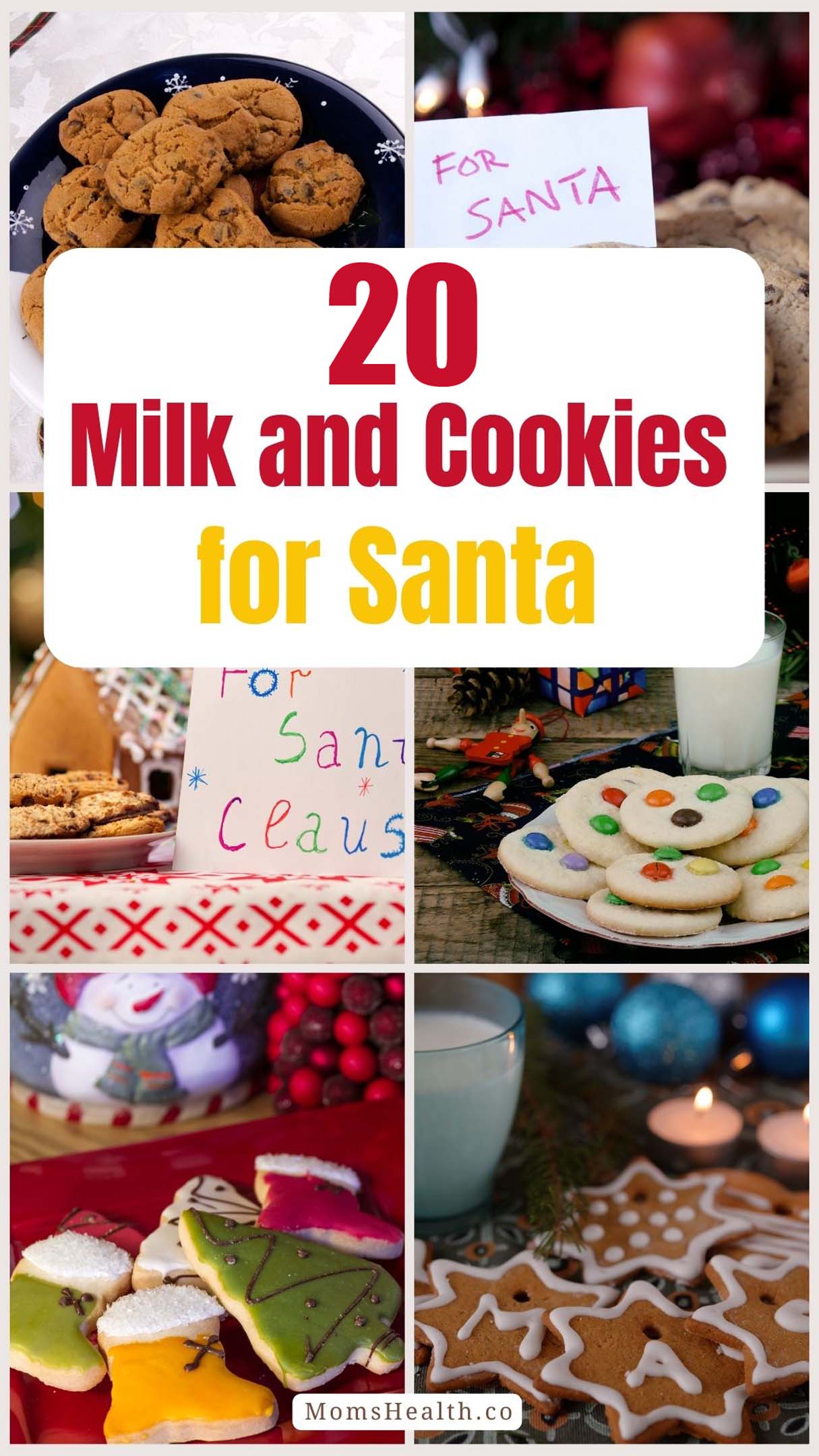 20 Milk and Cookies for Santa