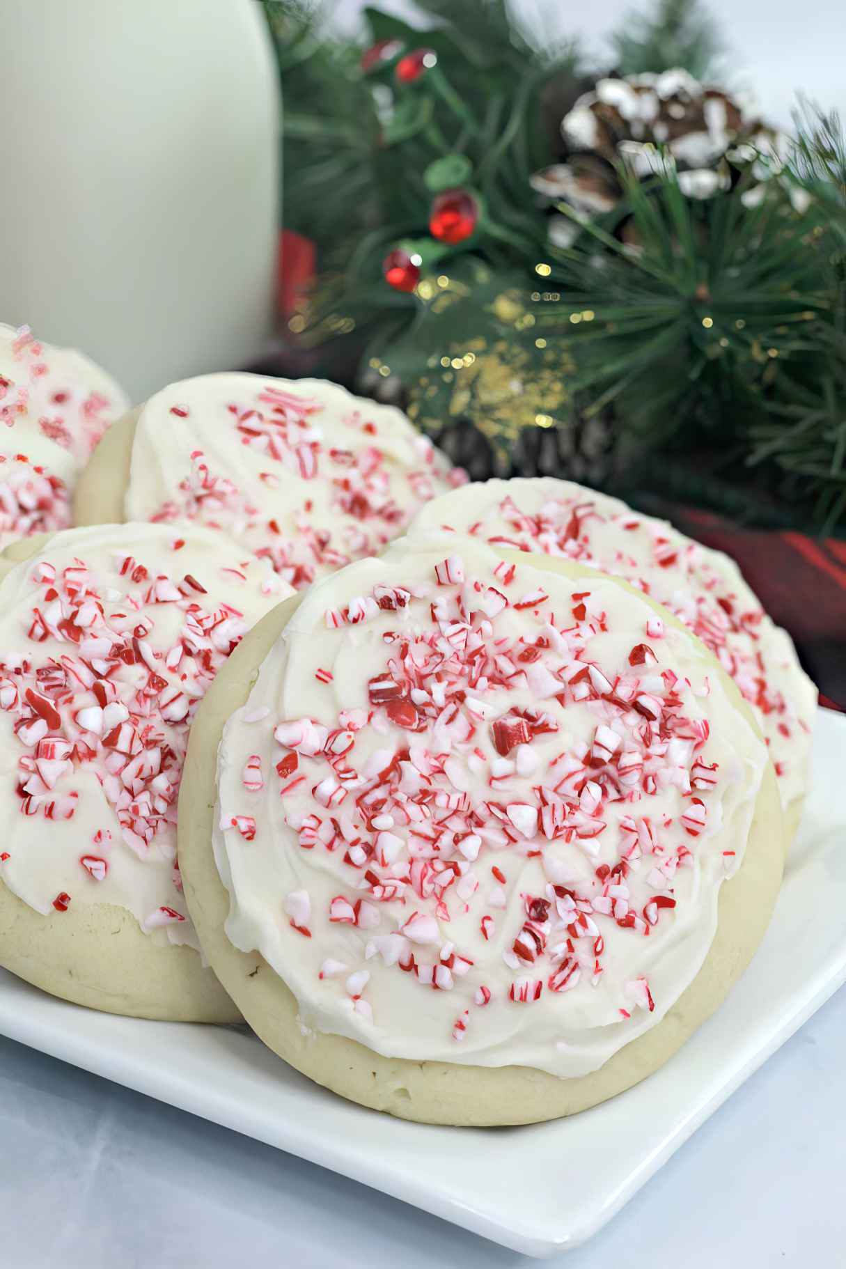 Candy Cane Amish Sugar Cookies