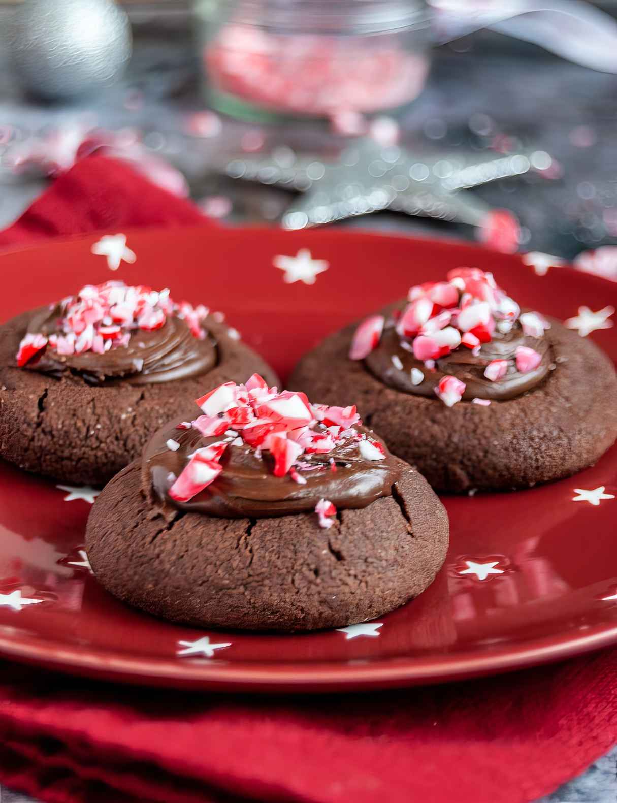 Chocolate Peppermint Cookies
