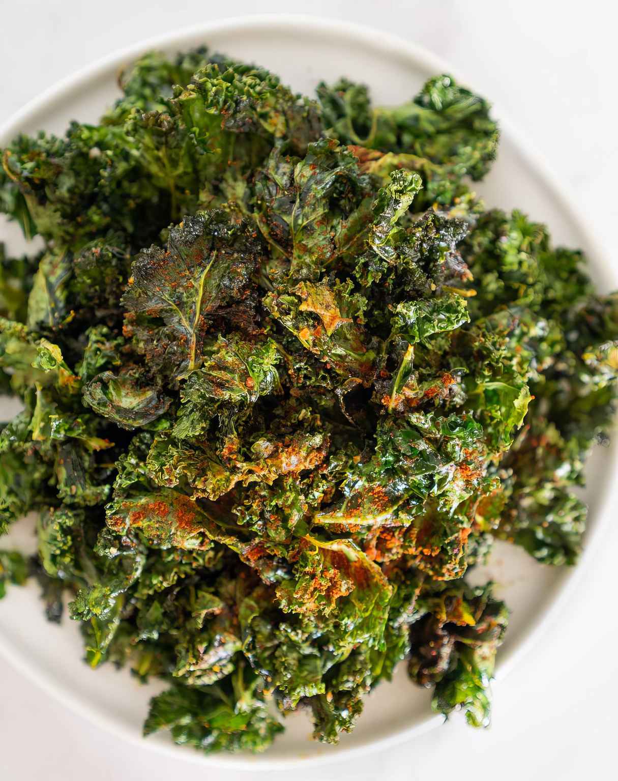 Crispy Cajun Kale Chips