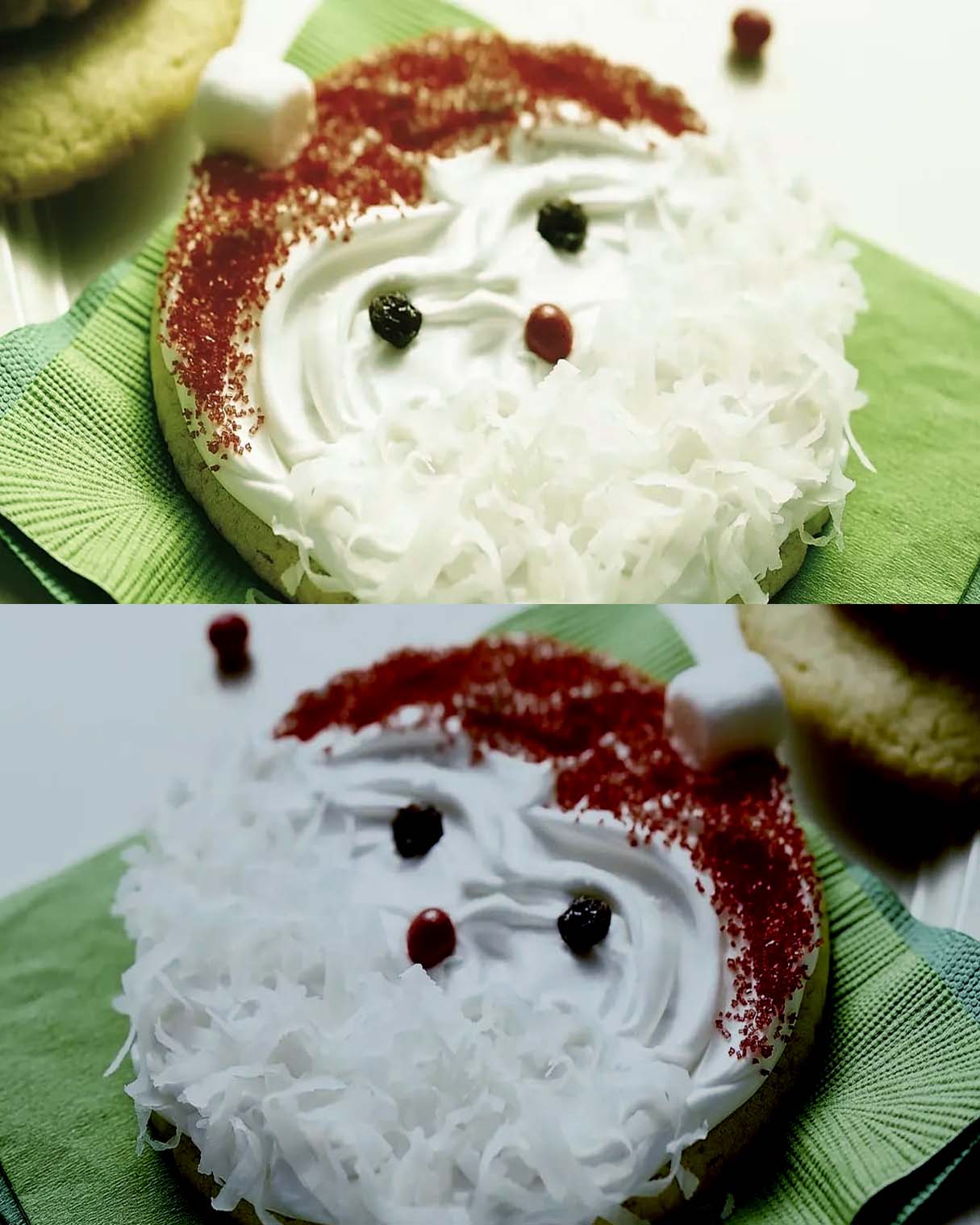 Easy Santa Gift Cookies