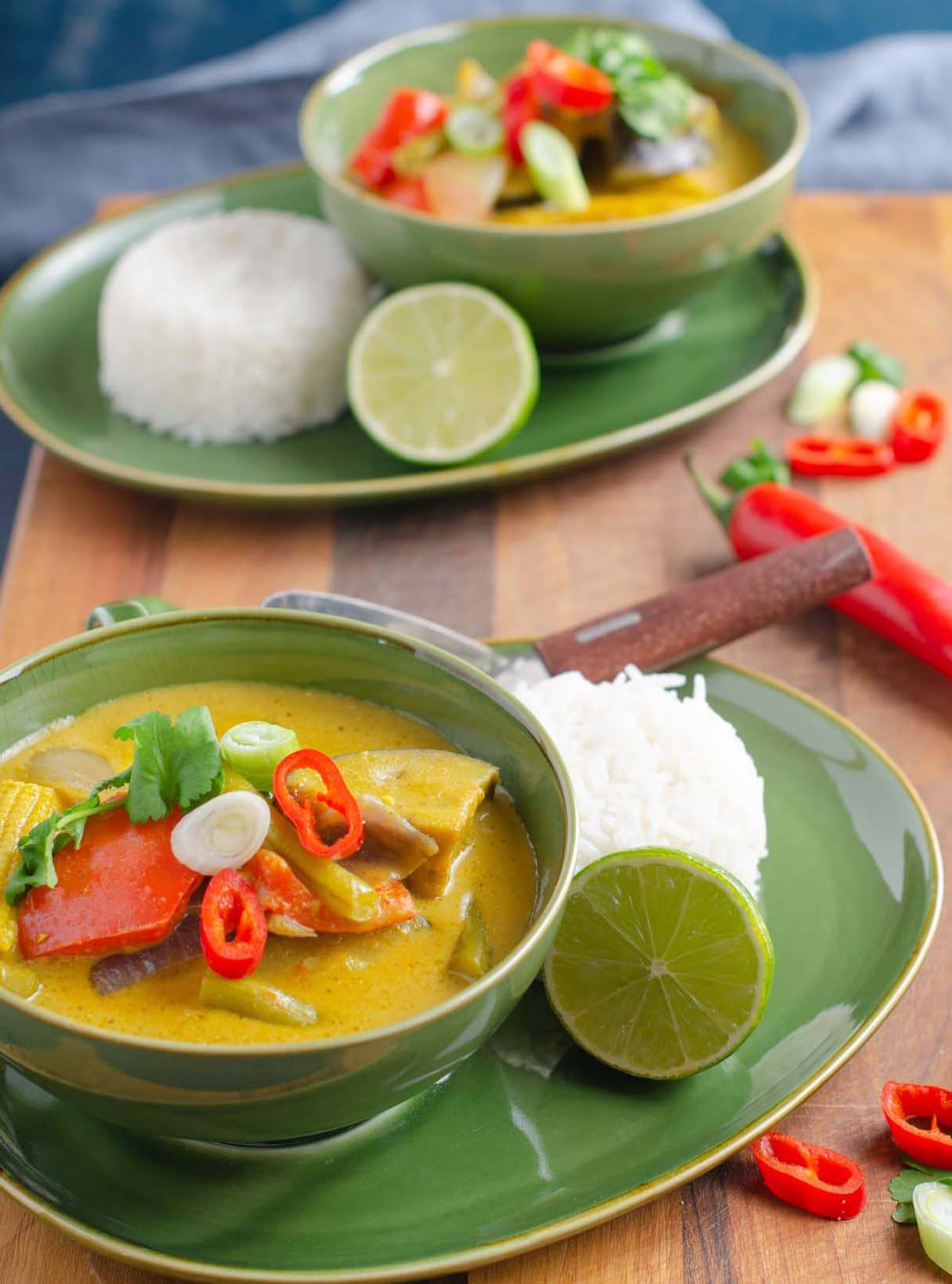 Vegetable & Coconut Curry