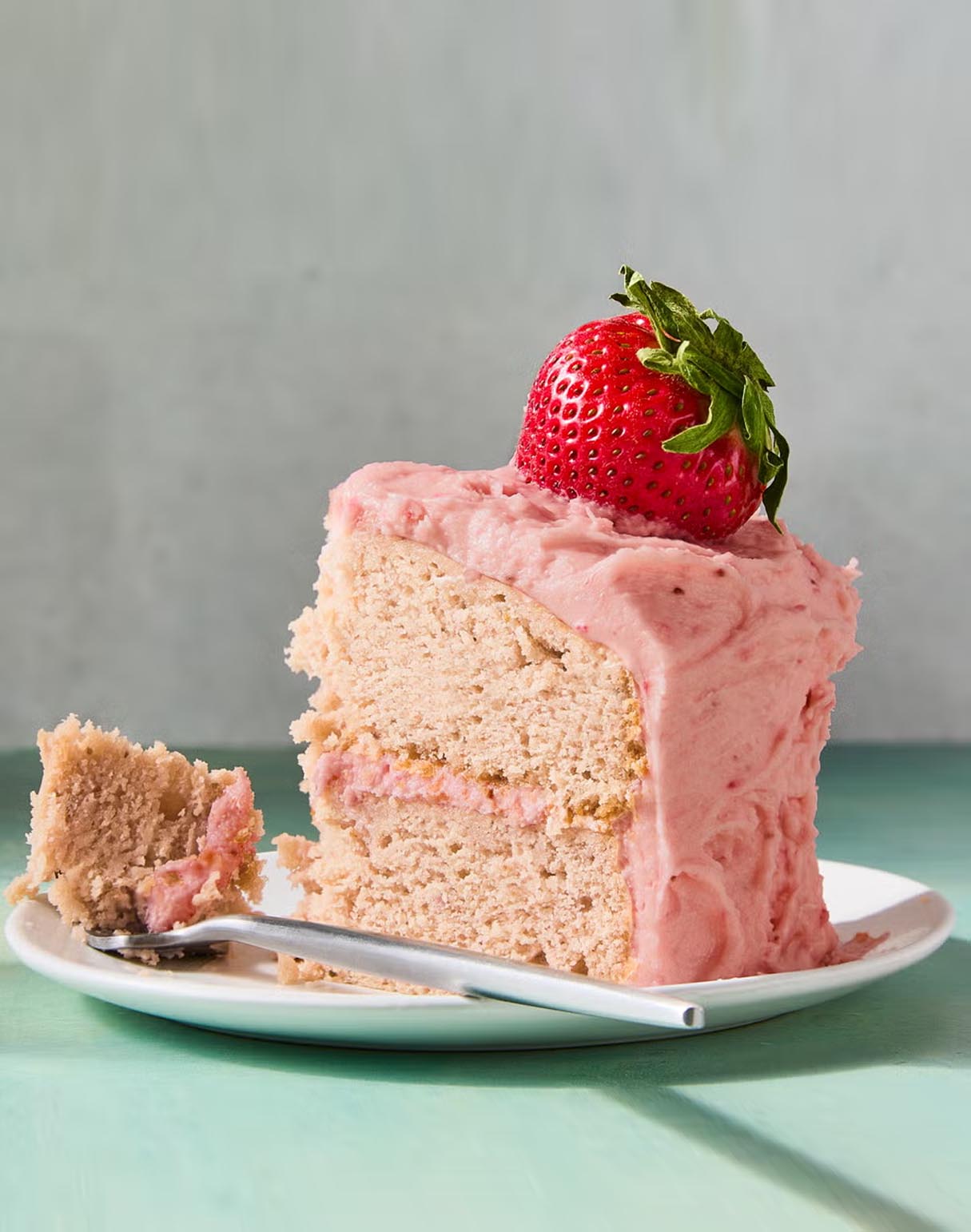 Homemade Strawberry Cake