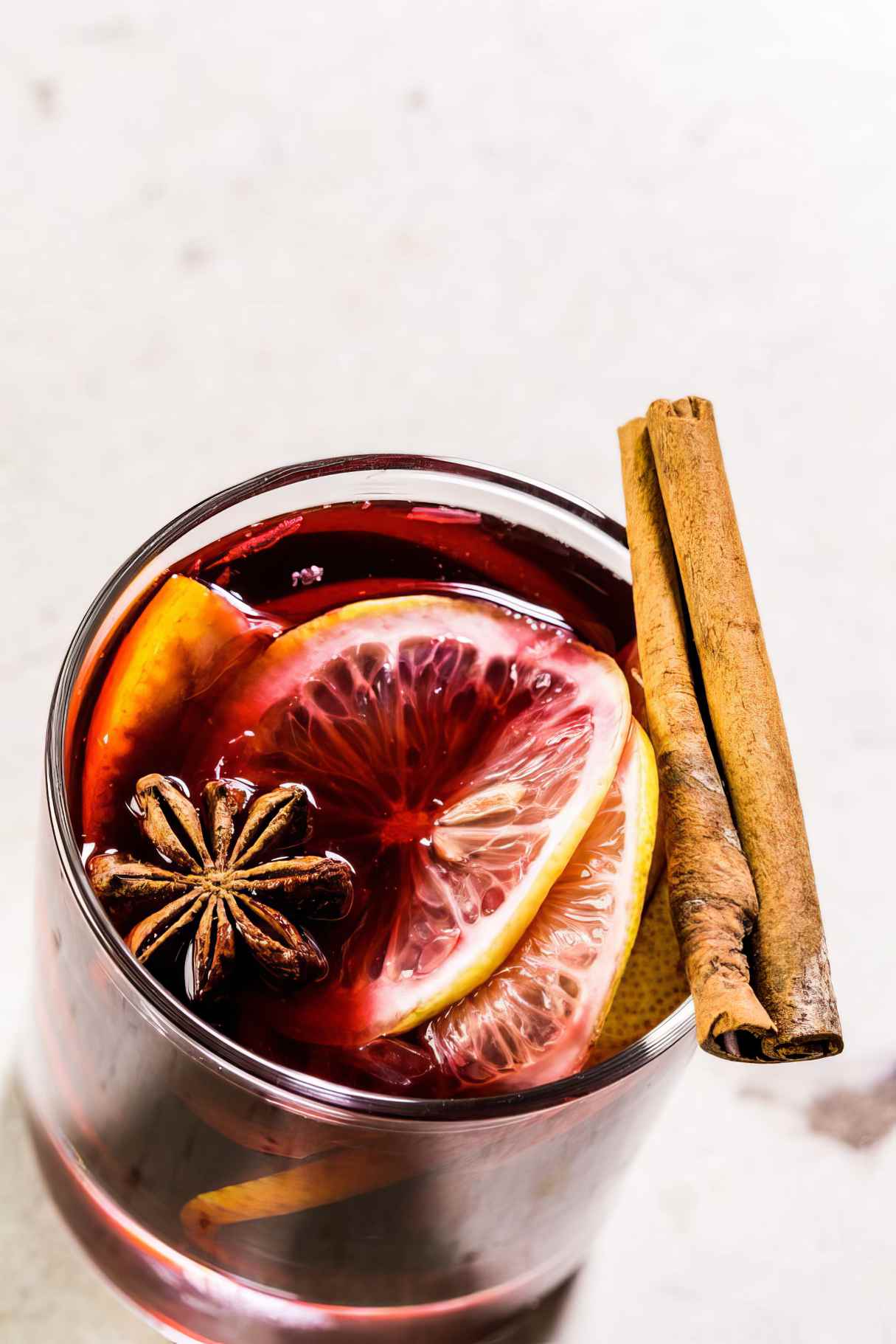 Slow Cooker Mulled Wine - Winter Hot Drink
