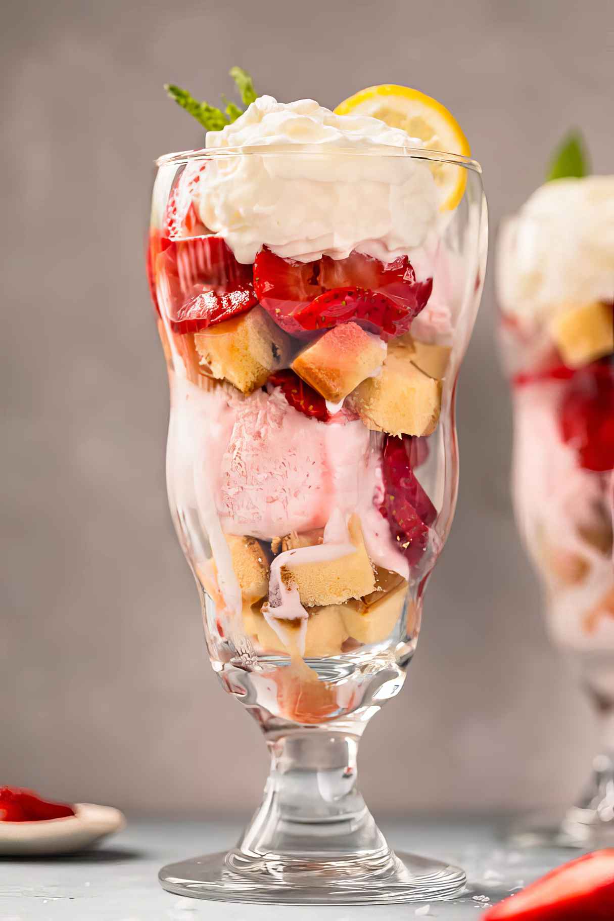 Strawberry Shortcake Sundae