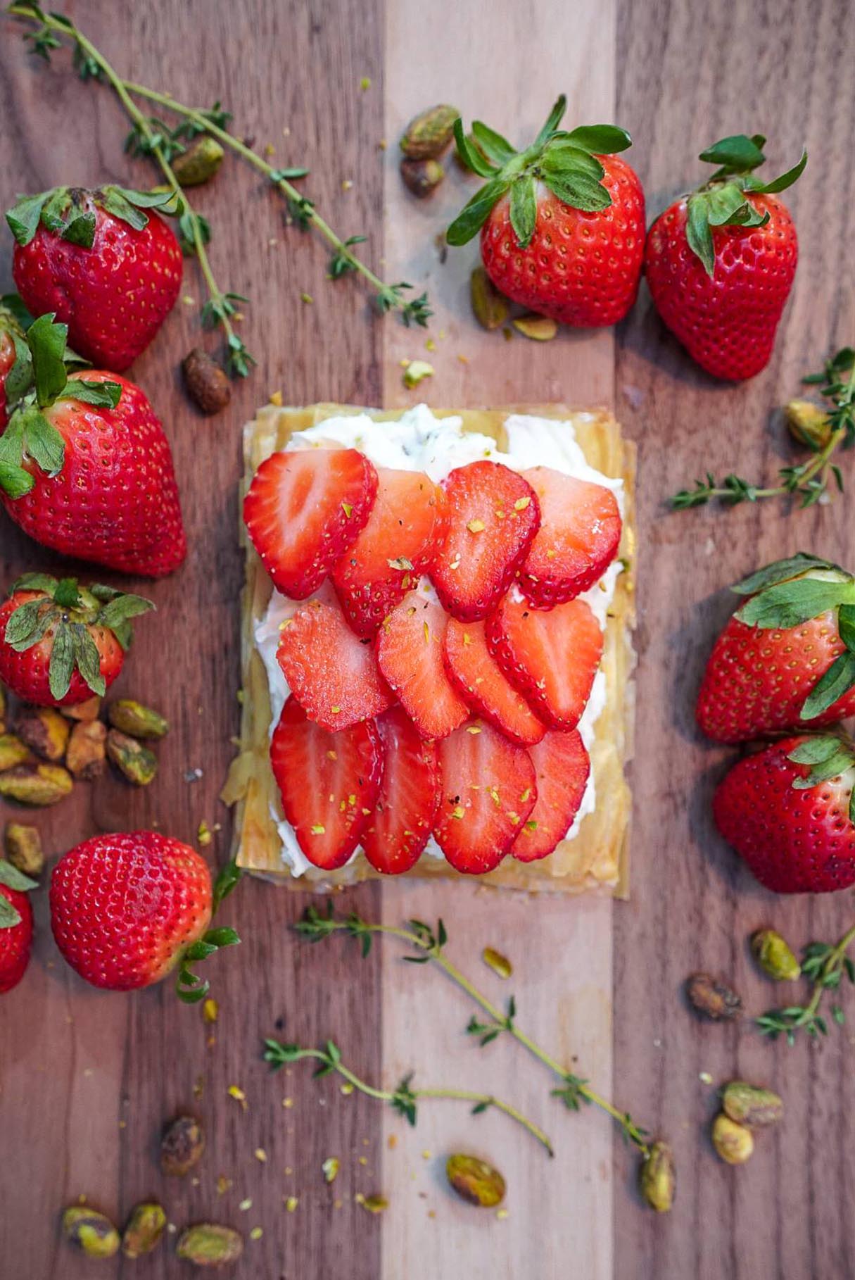 Strawberry Tart Phyllo Dough Desserts