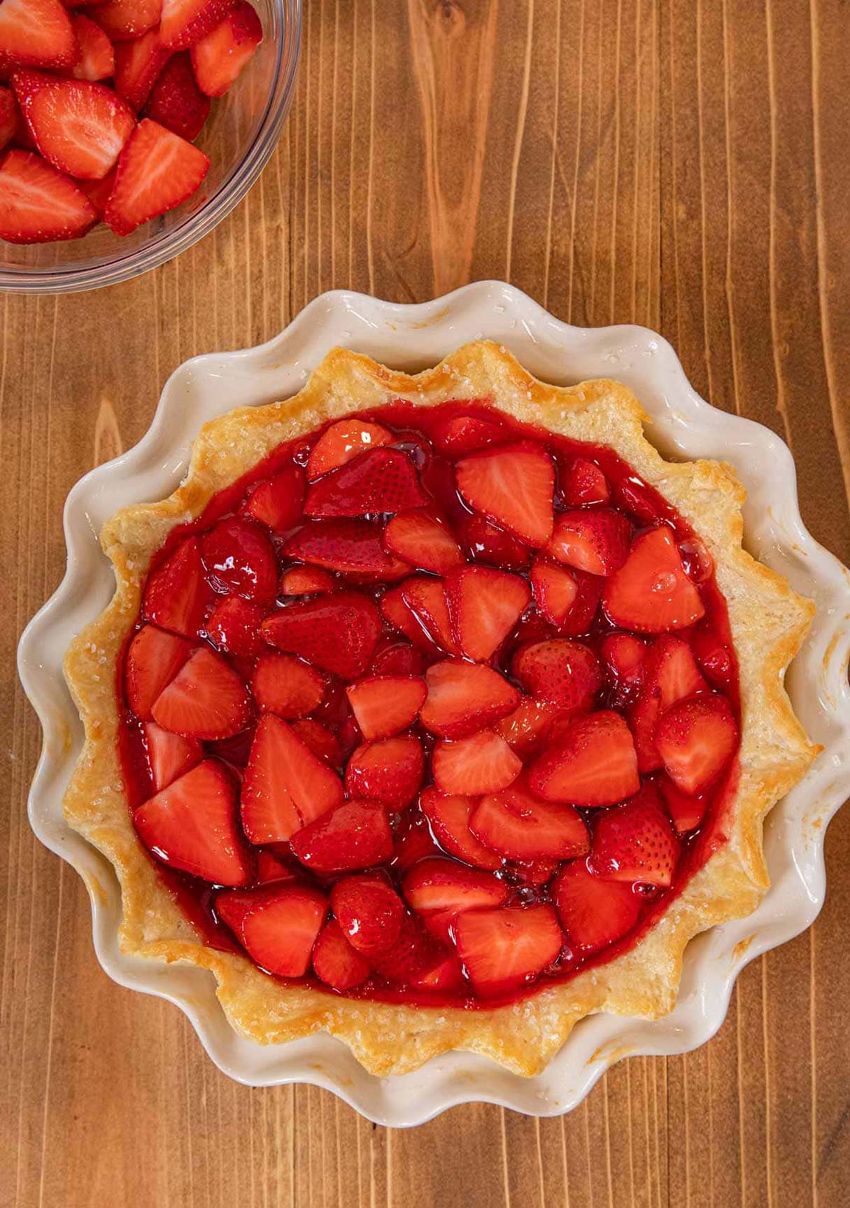 The Easiest Fresh Strawberry Pie