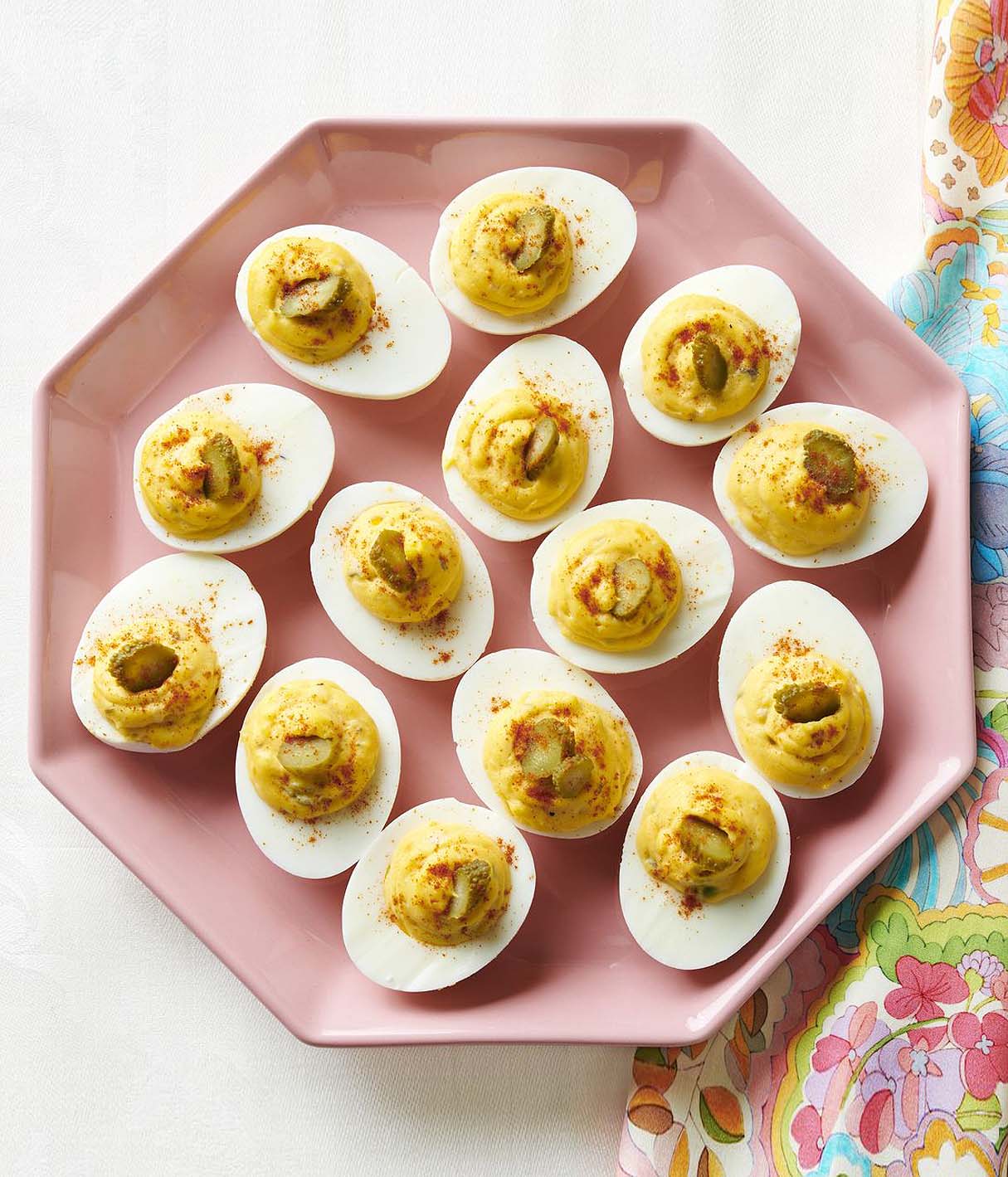 Dill Pickle Deviled Eggs