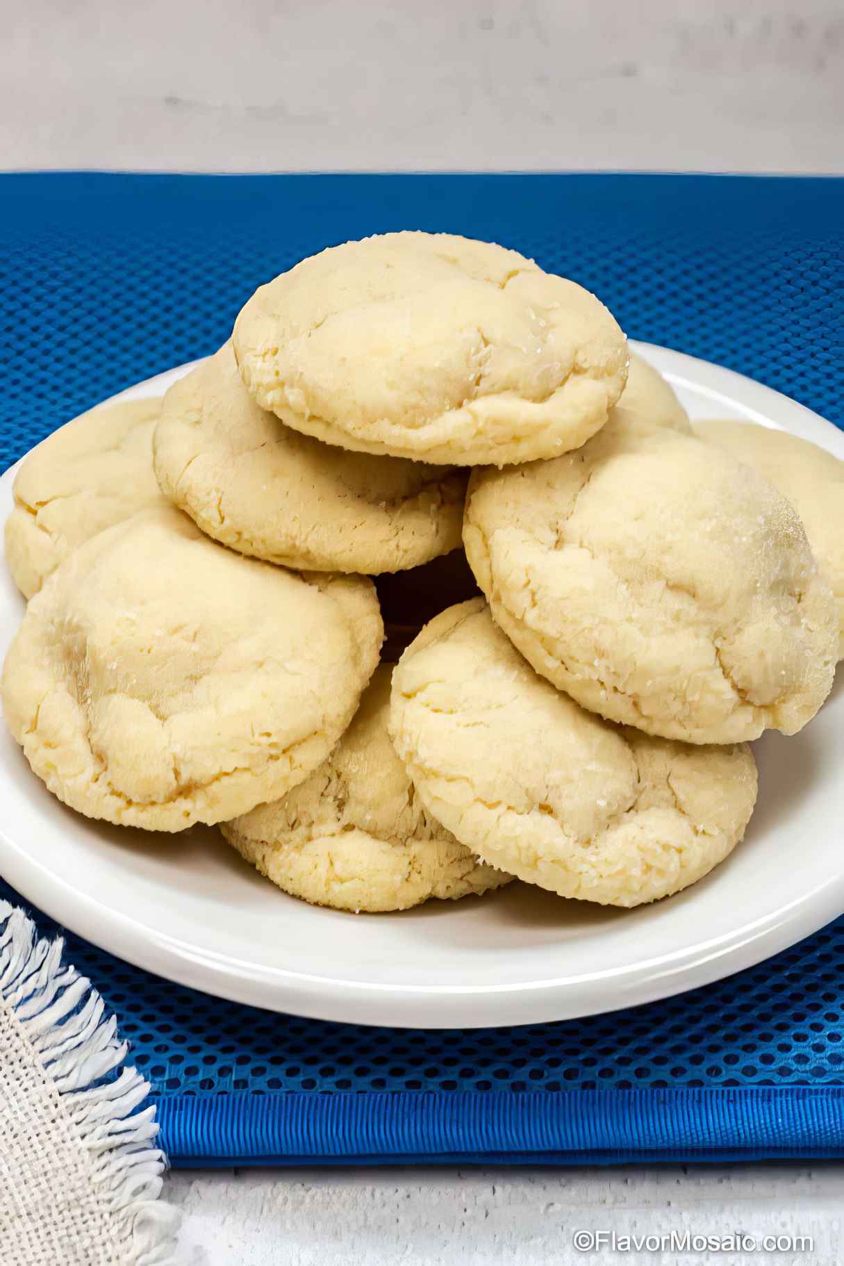 Eggless Sugar Cookies