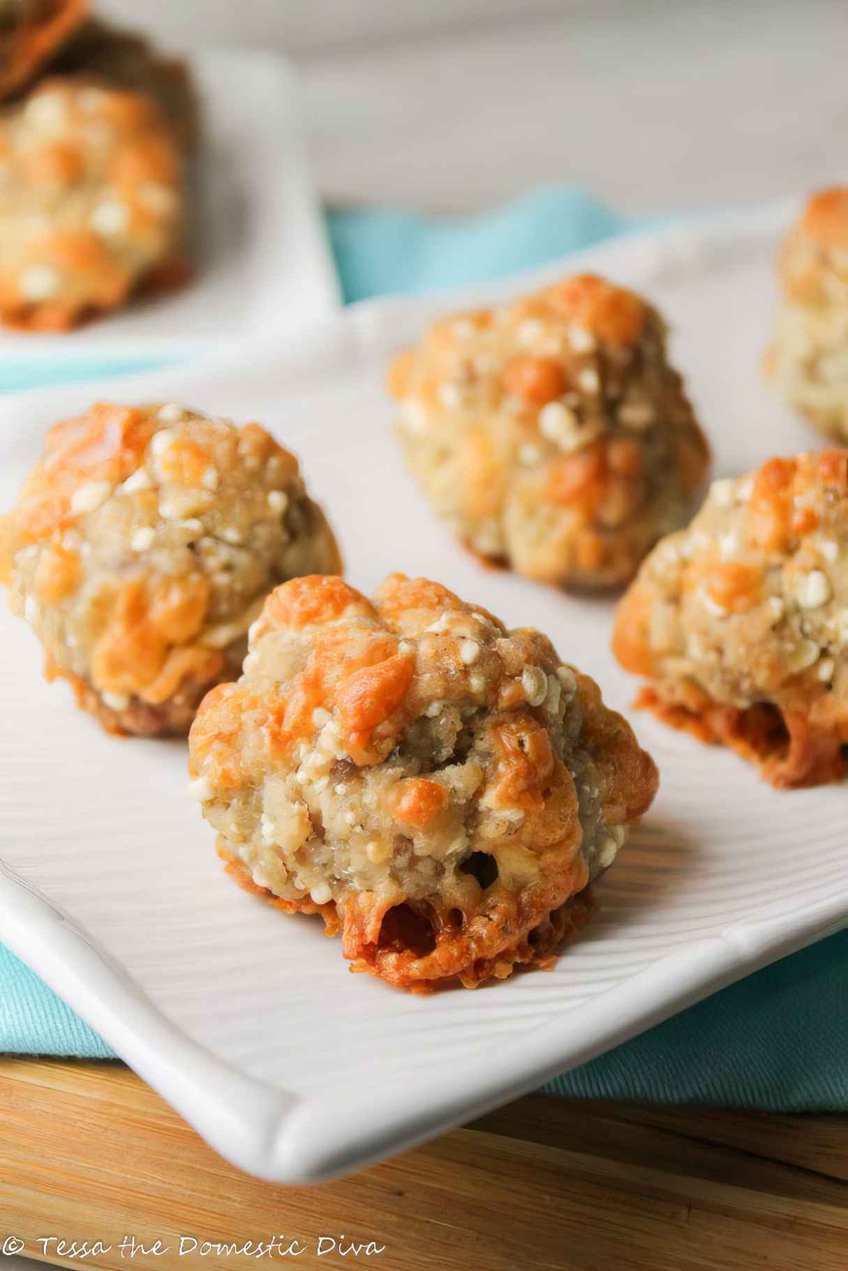 Paleo Sausage Cheese Balls