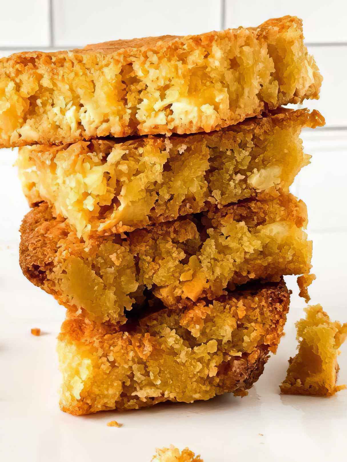 Perfect Gluten Free Blondies Made with Almond Flour