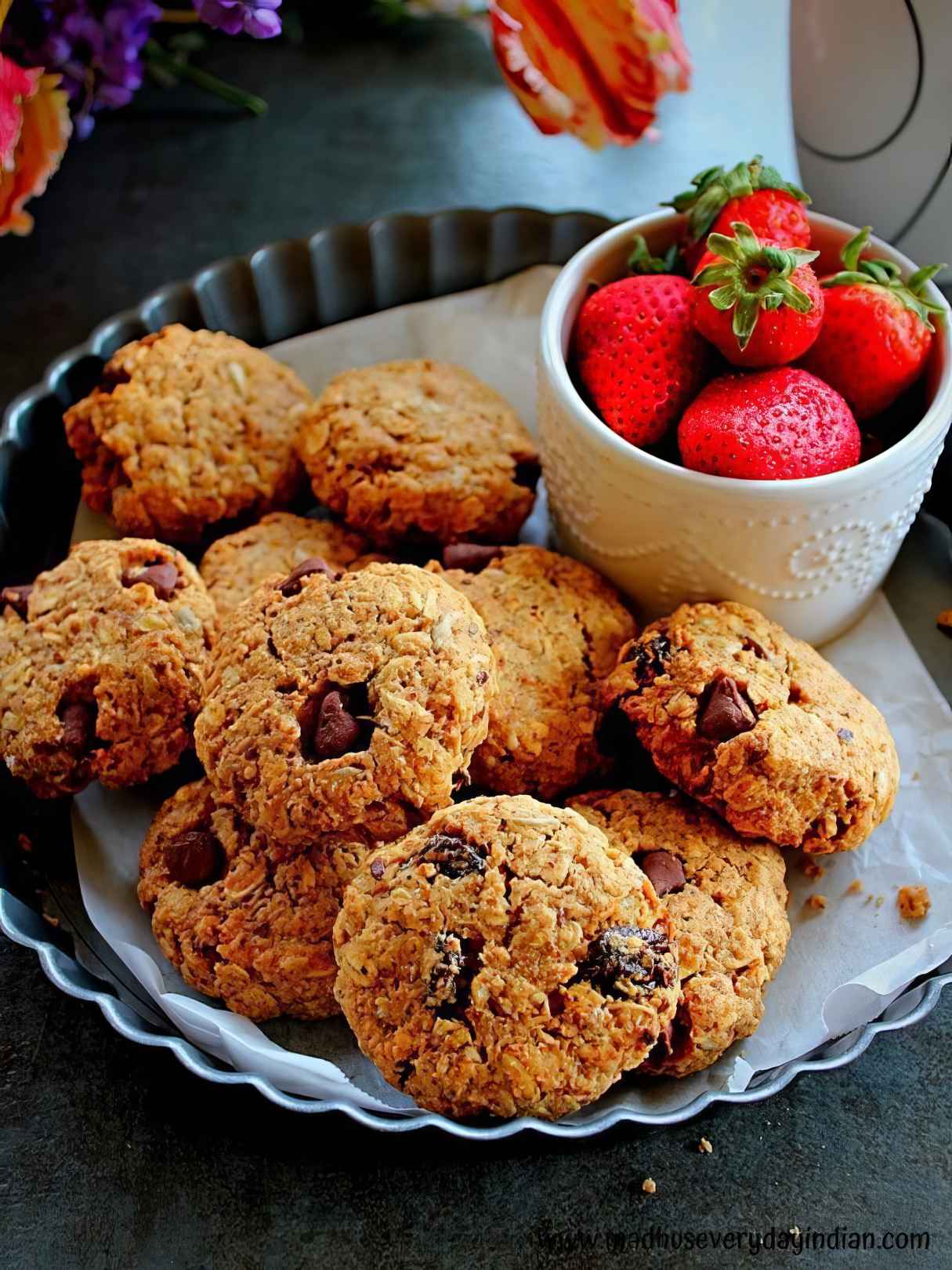 Vegan Breakfast Cookies (Healthy & Flourless)