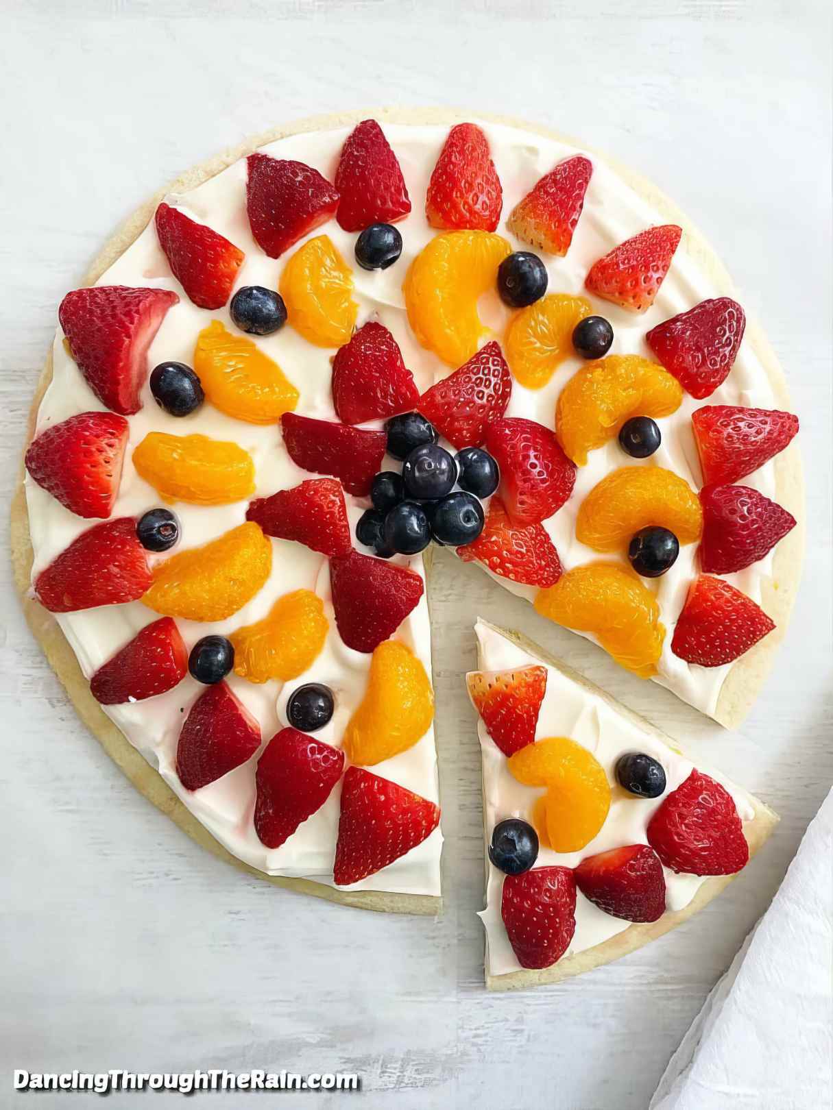 The Best Sugar Cookie Fruit Pizza