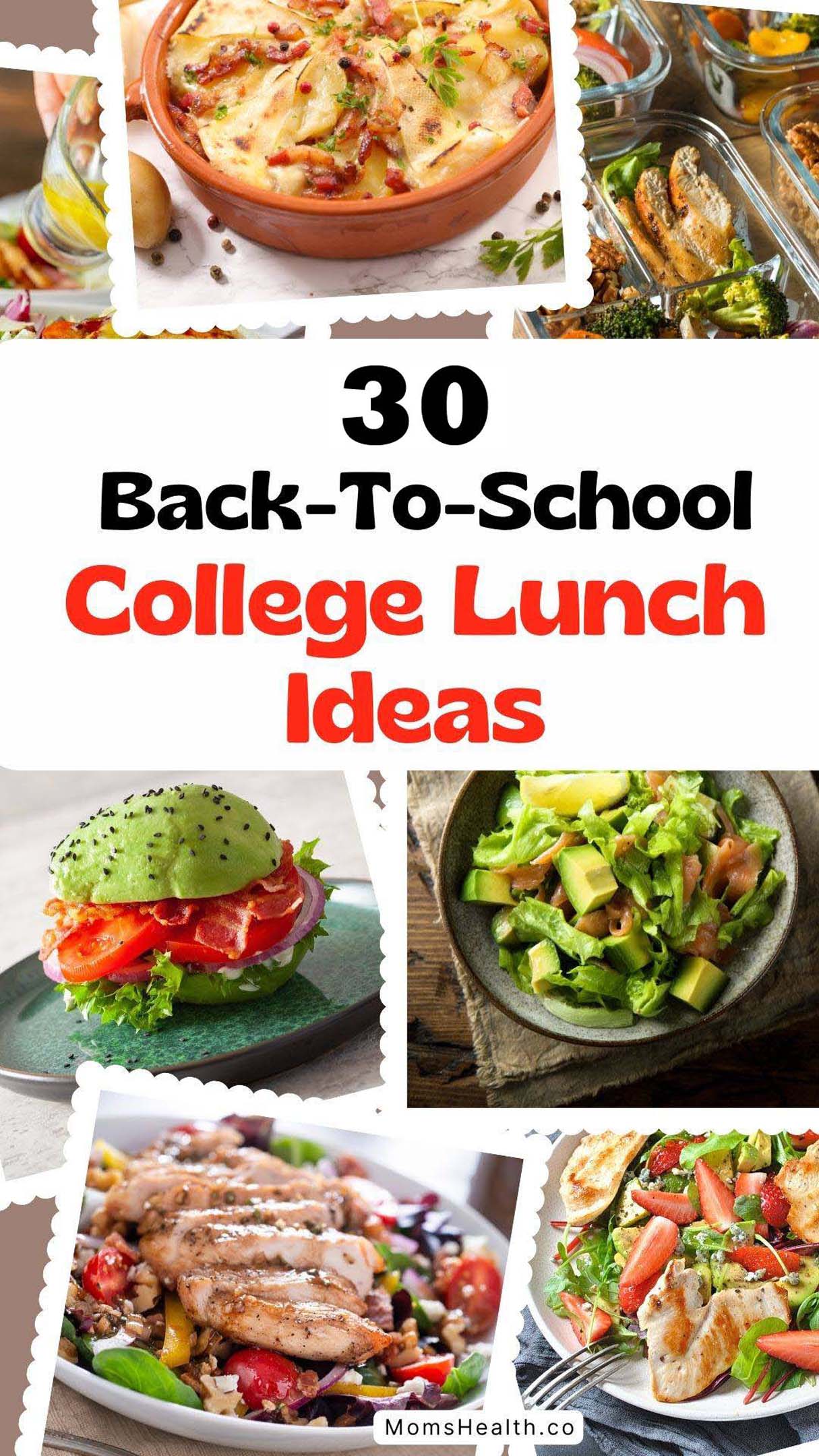 30 Back-To-School College Lunch Recipes