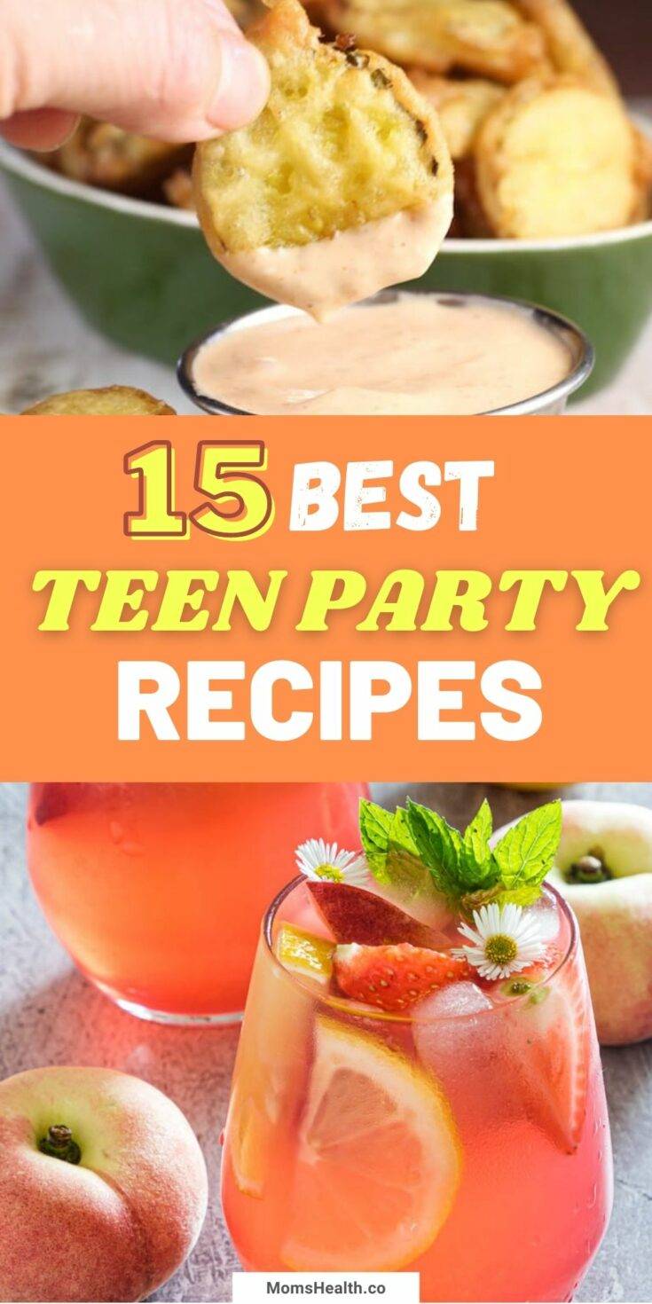 15 Best Teenagers Party Food Ideas | Snacks and Drinks For Teens