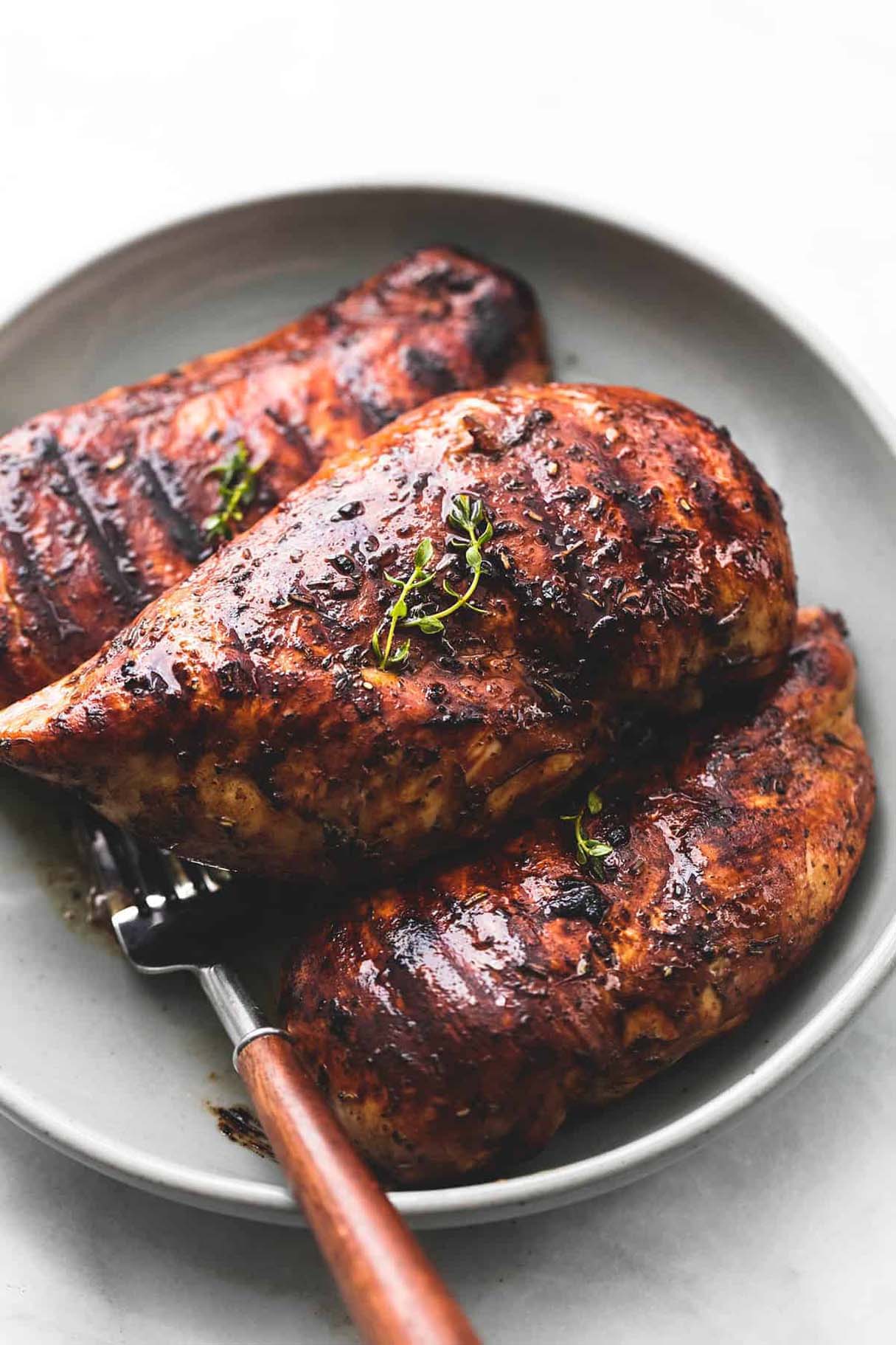 Healthy Grilled Chicken - How to Microwave Leftover Chicken