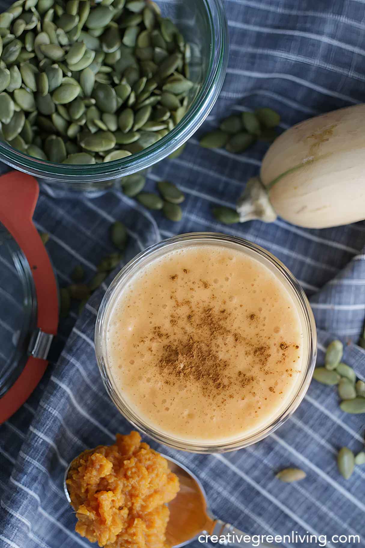 Pumpkin Spice Vegan Milkshake