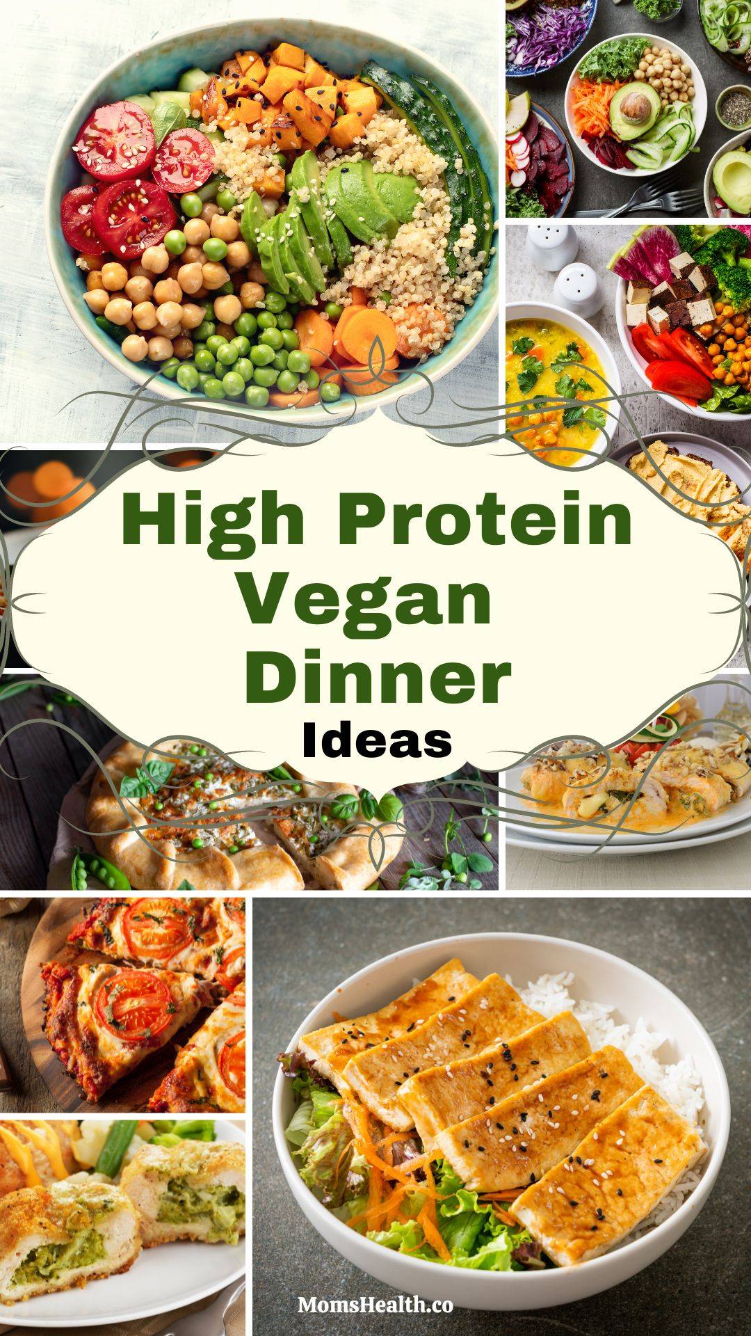 High Protein Vegan Dinner