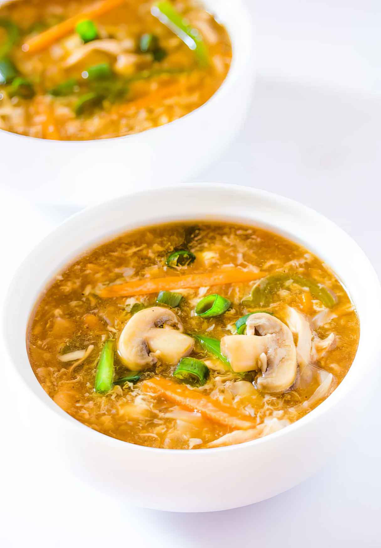 Indo-Chinese Hot and Sour Soup Recipe