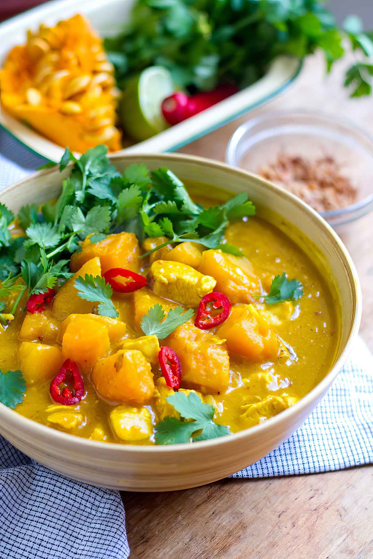 Quick & Easy Pumpkin Chicken Curry