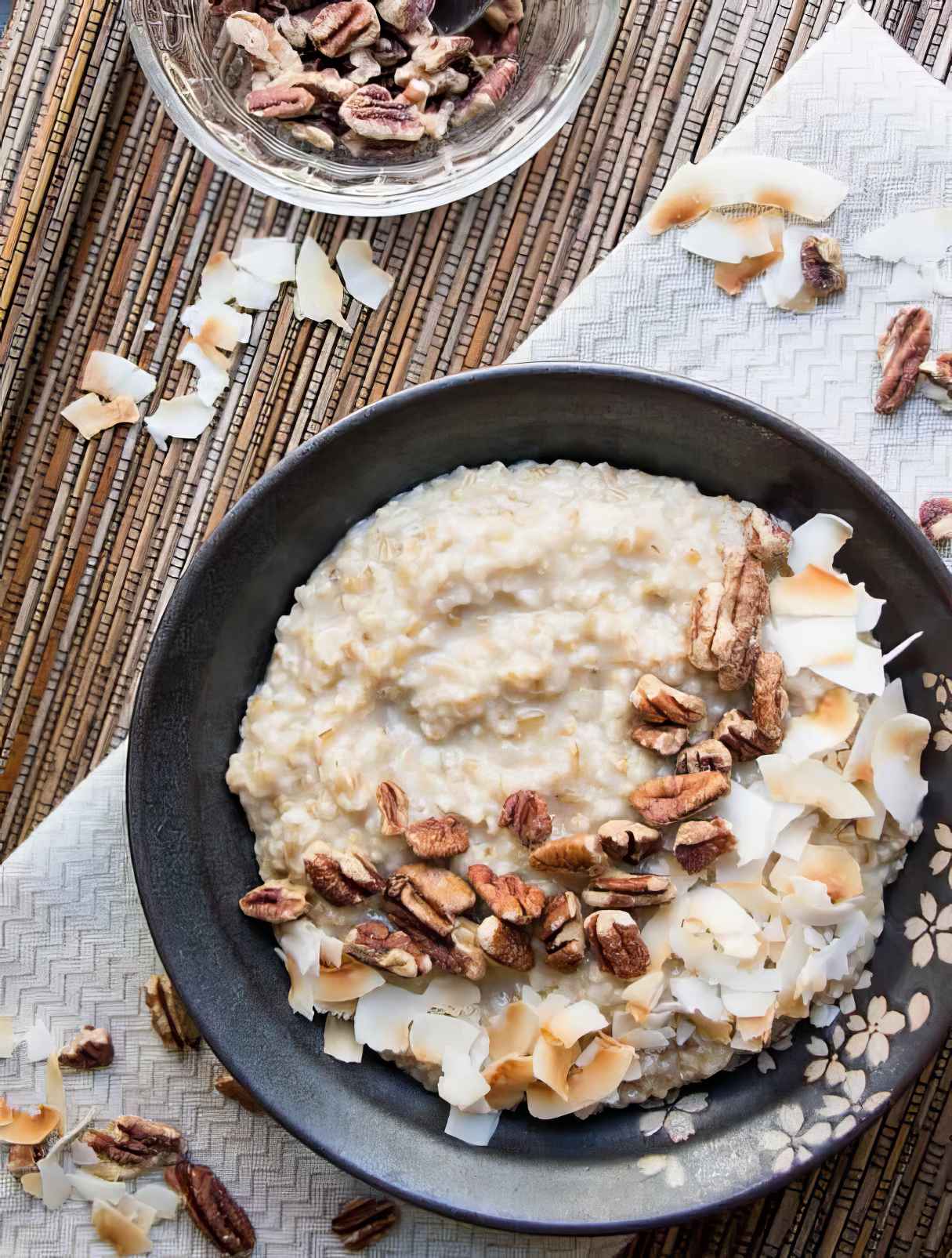 Toasted Coconut Pecan Steel Cut Oats