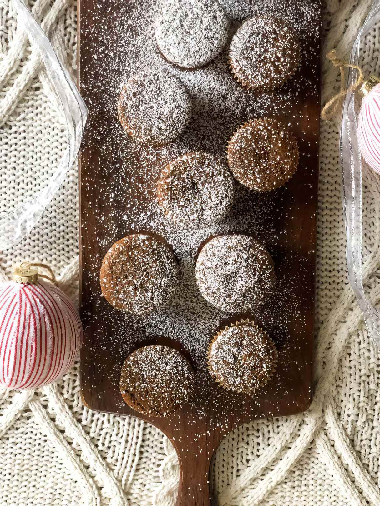 Gingerbread Muffins (Whole-Wheat)