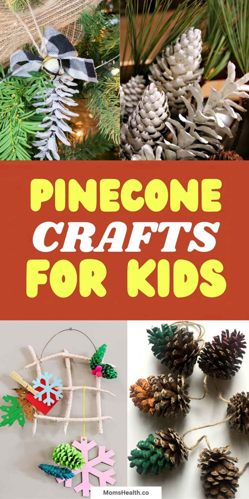 20 Fun Pine Cone Crafts for Kids | DIY Pinecone Decorations