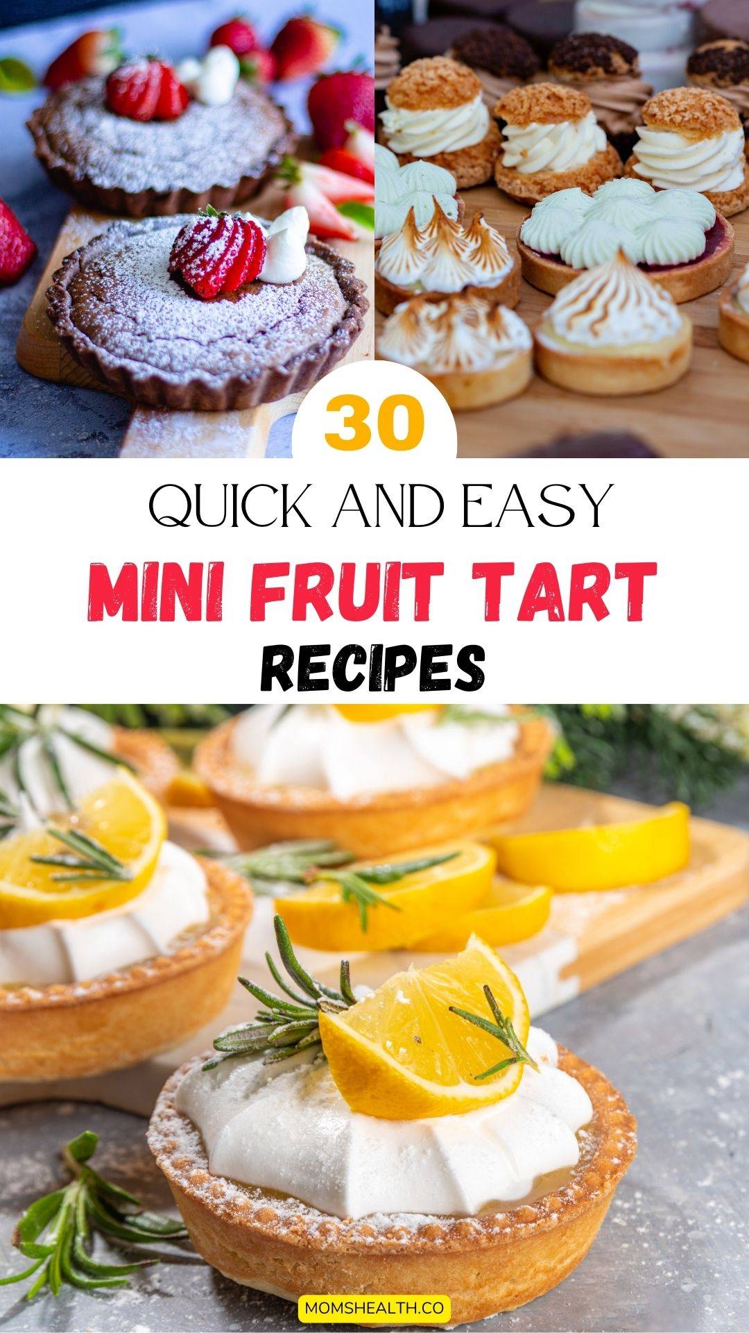 Quick And Tasty Easy Mini Fruit Tart Recipes