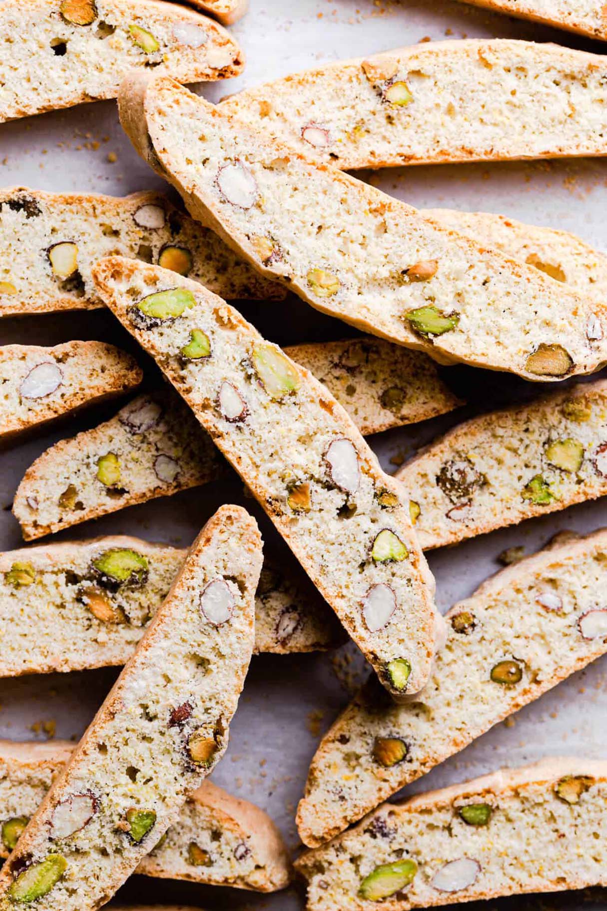 Lemon Pistachio Biscotti
