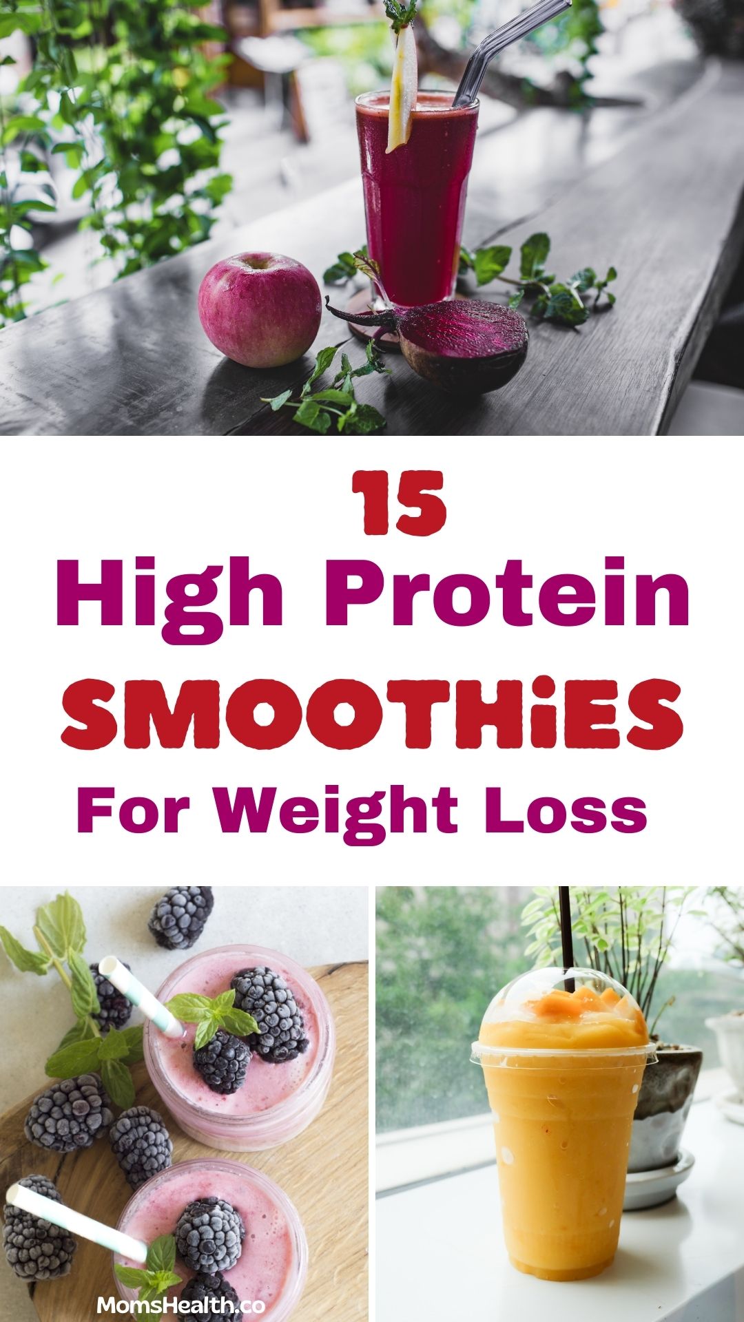 High Protein Smoothies