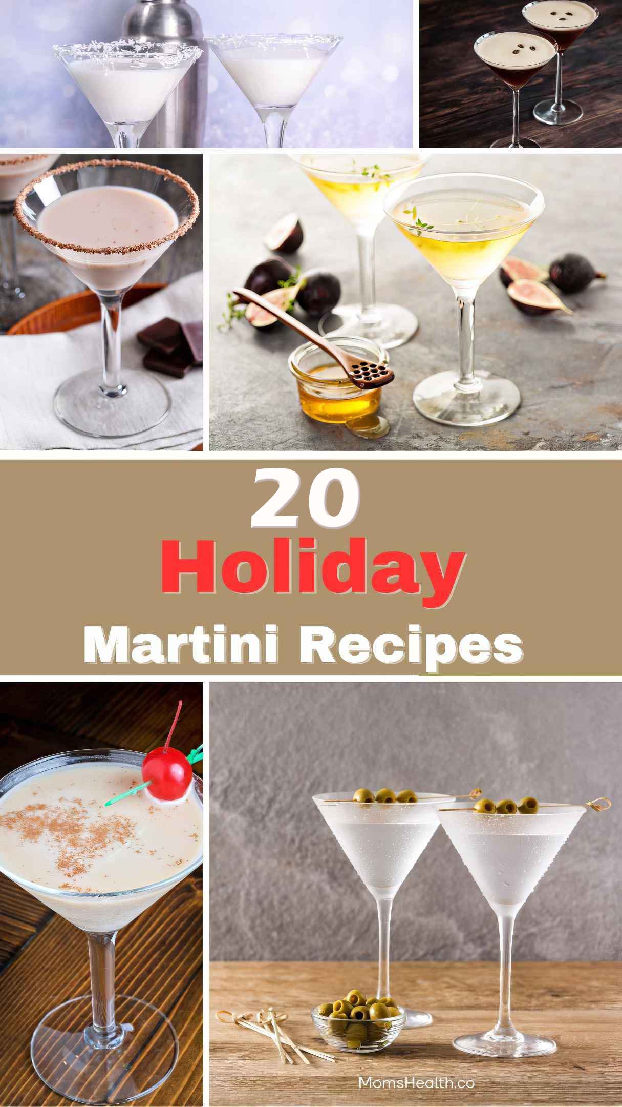 20 Holiday Martini Recipes