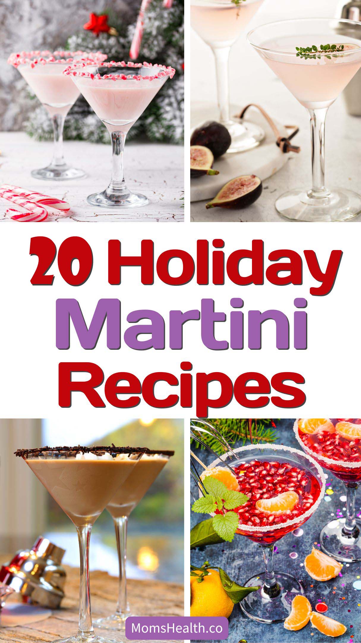 20 Winter Holiday Martini Recipes