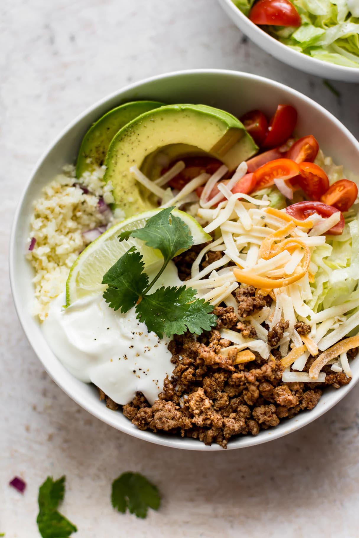 Healthy Keto Taco Bowls