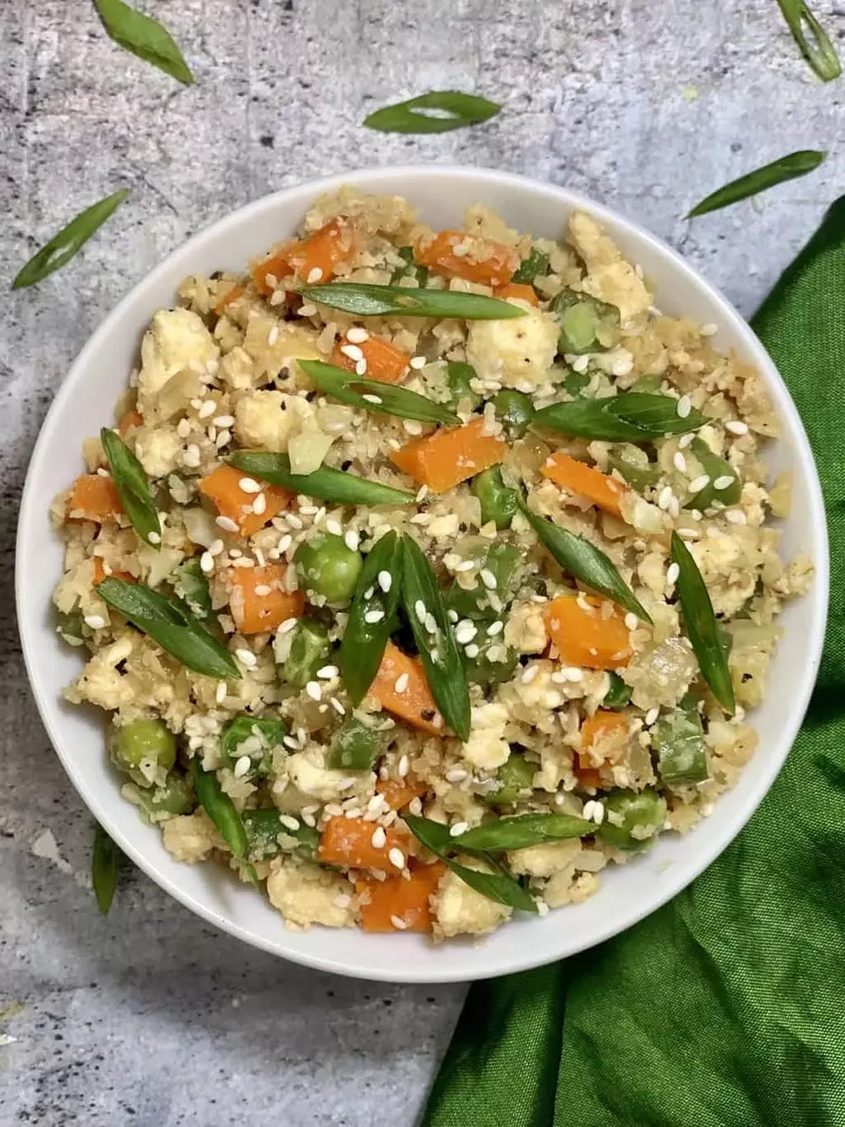 Low Carb Cauliflower Fried Rice