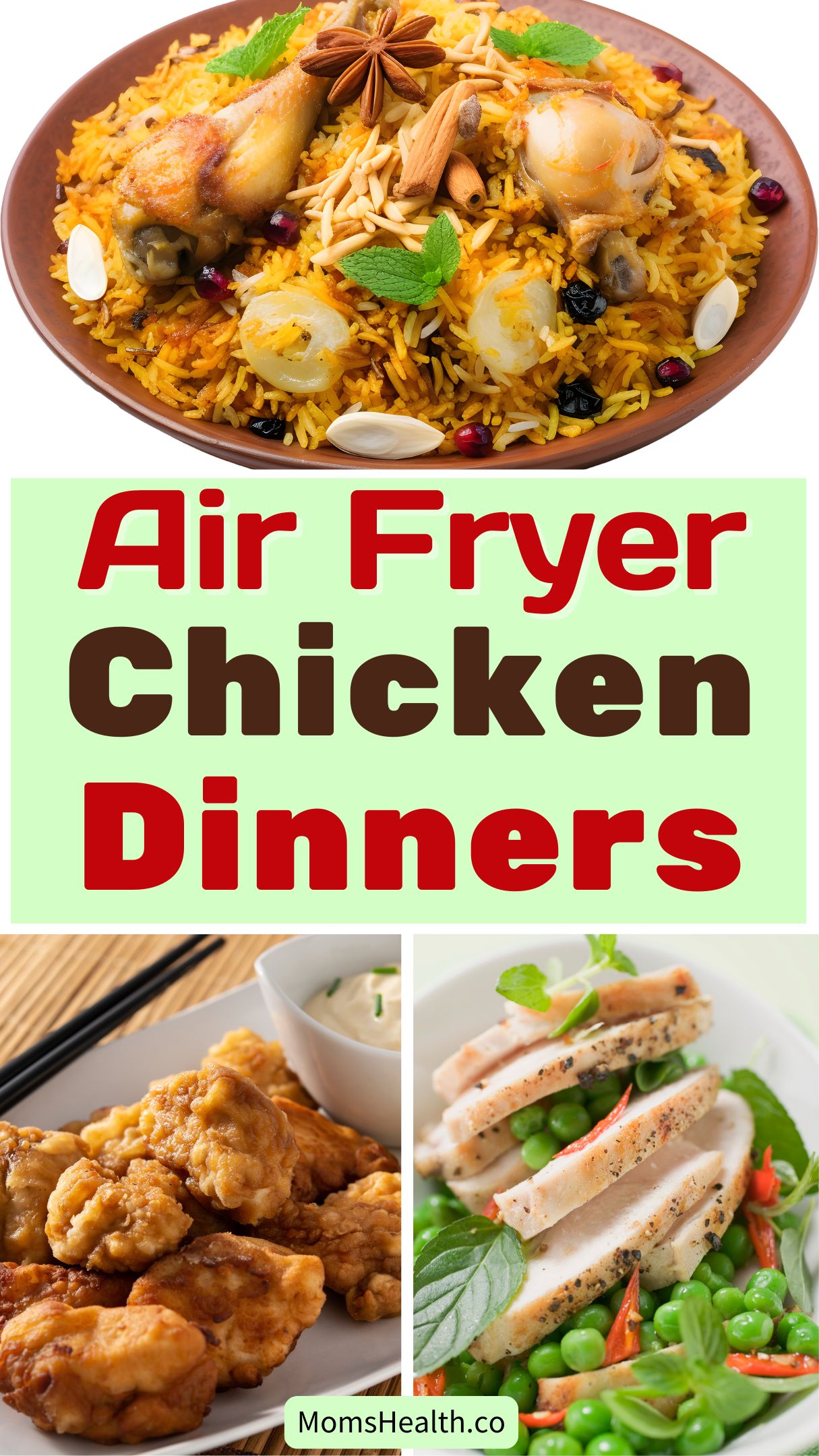 Quick 30-Minute Air Fryer Chicken Dinner Recipes