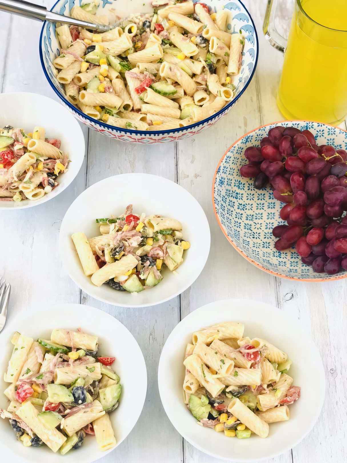 Easy Ranch Pasta Salad