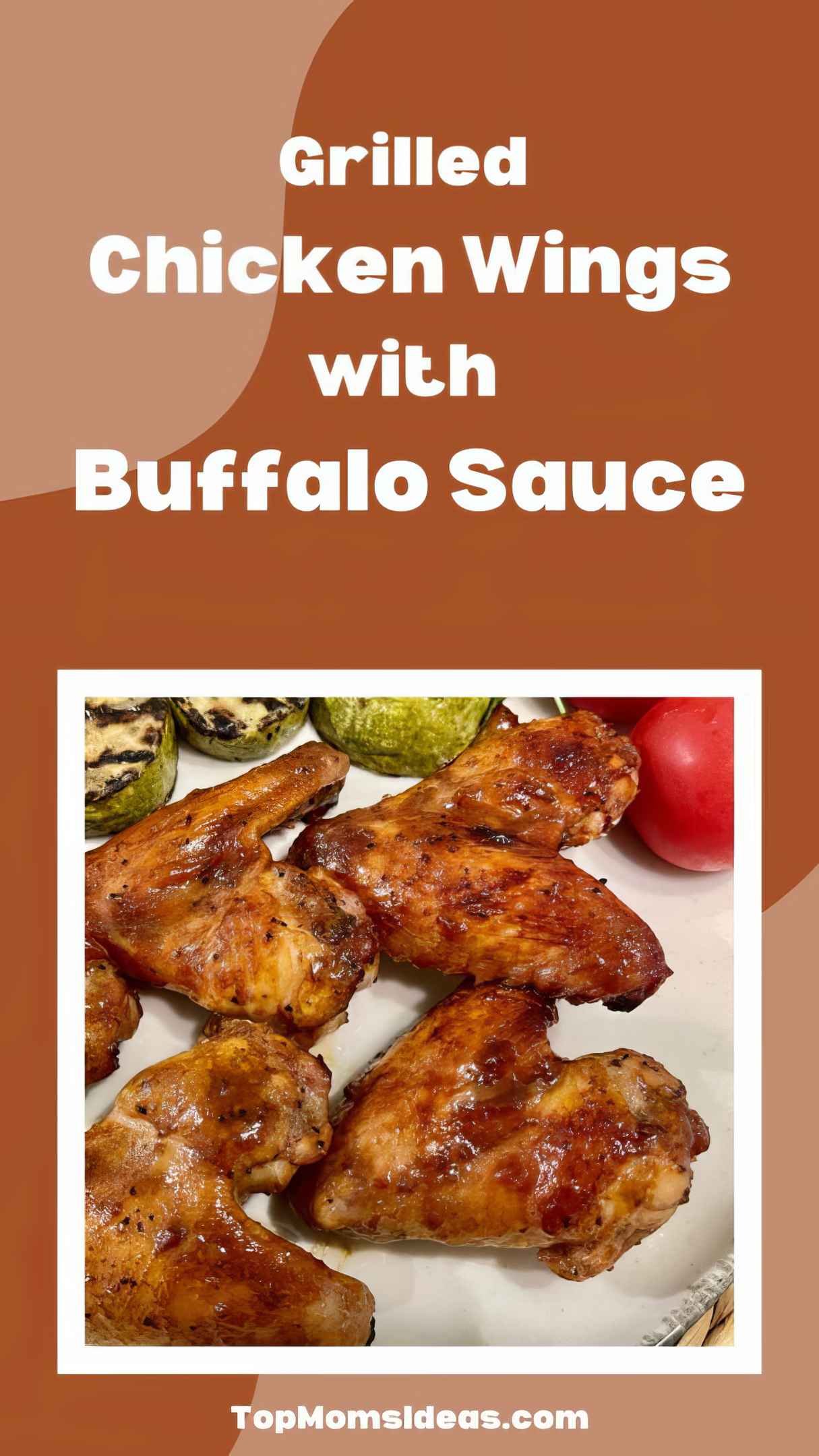 Grilled Chicken Wings with Buffalo Sauce
