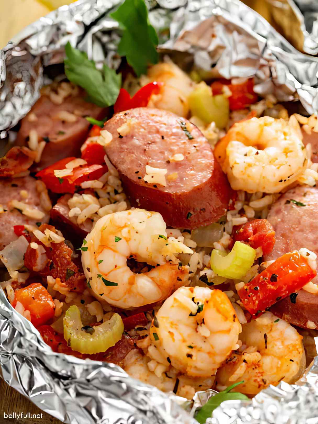 Jambalaya Foil Packets