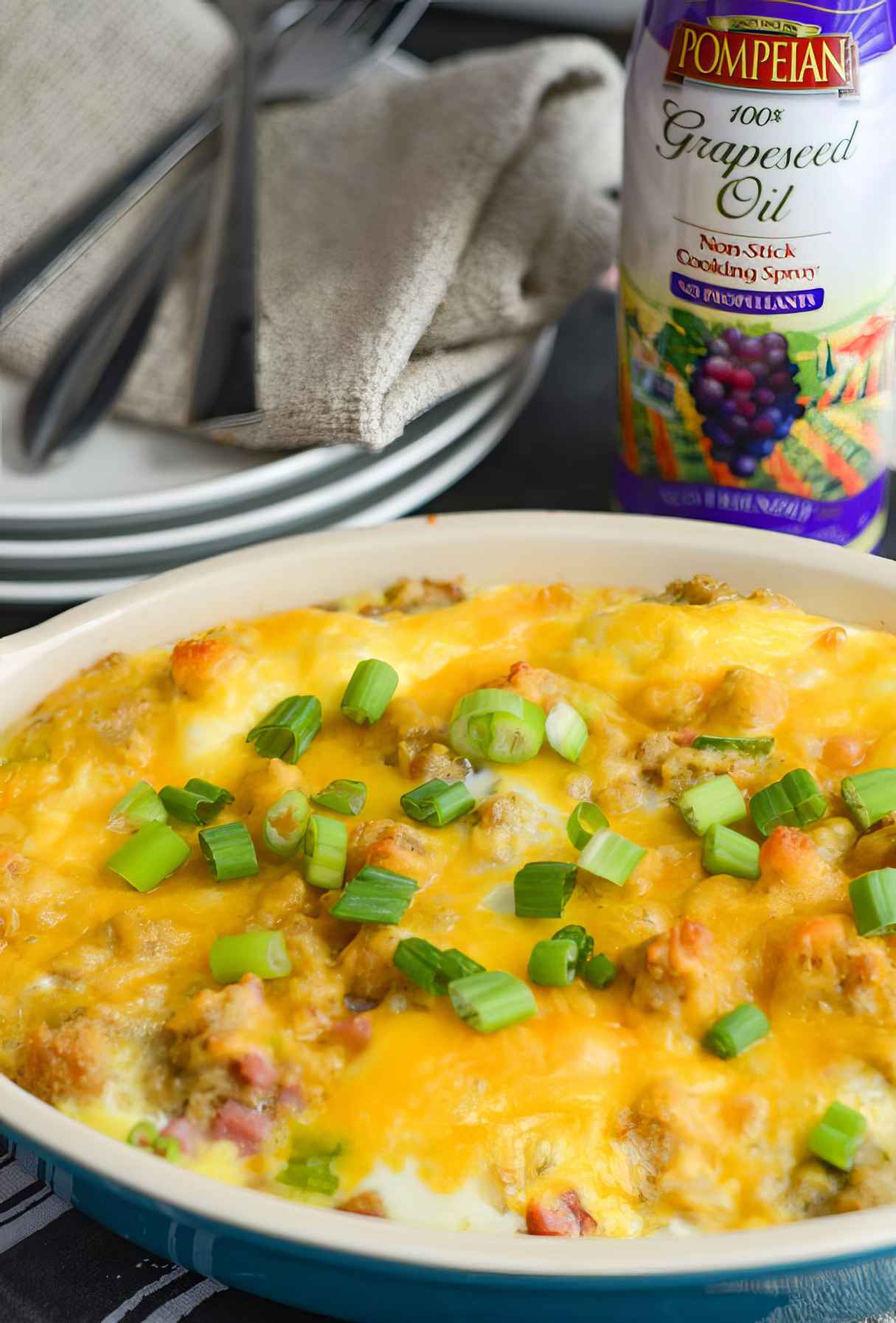 Leftover Ham and Stuffing Frittata