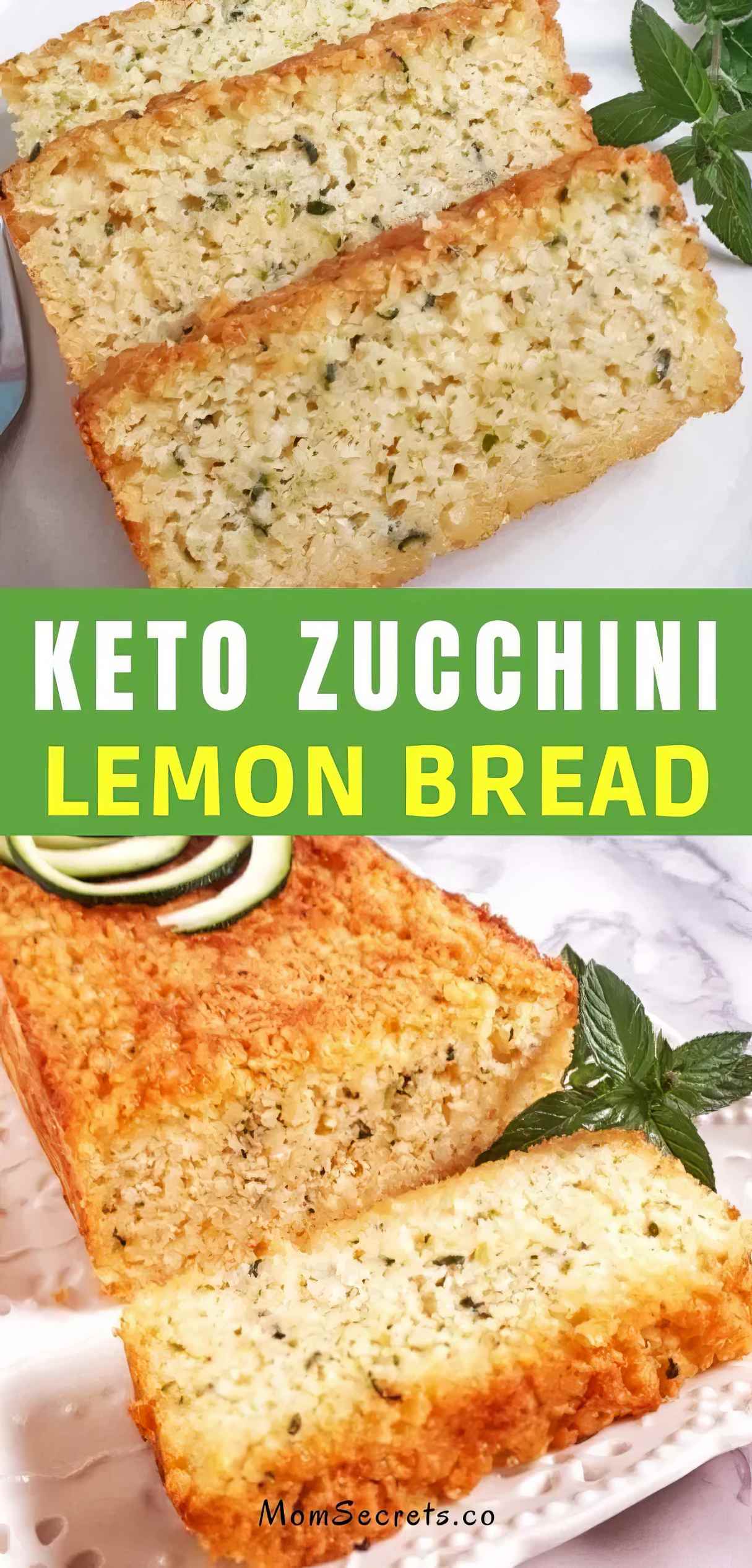 Moist Zucchini Lemon Bread