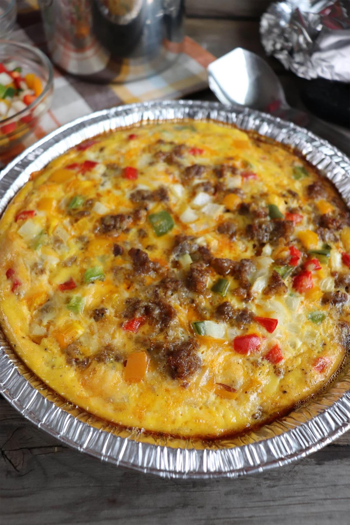 The Best Foil Packet Breakfast Bake