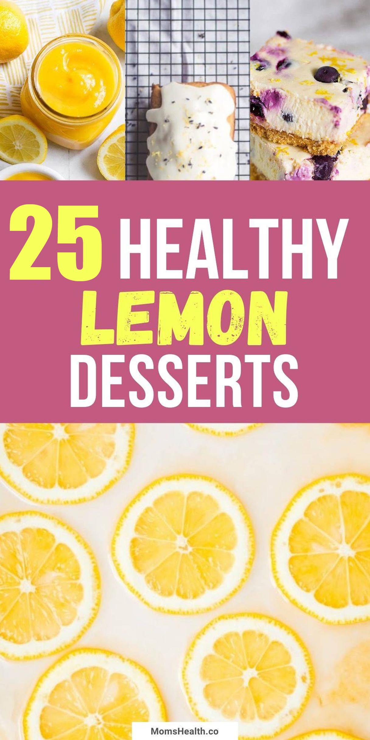 25 Easy Lemon Desserts