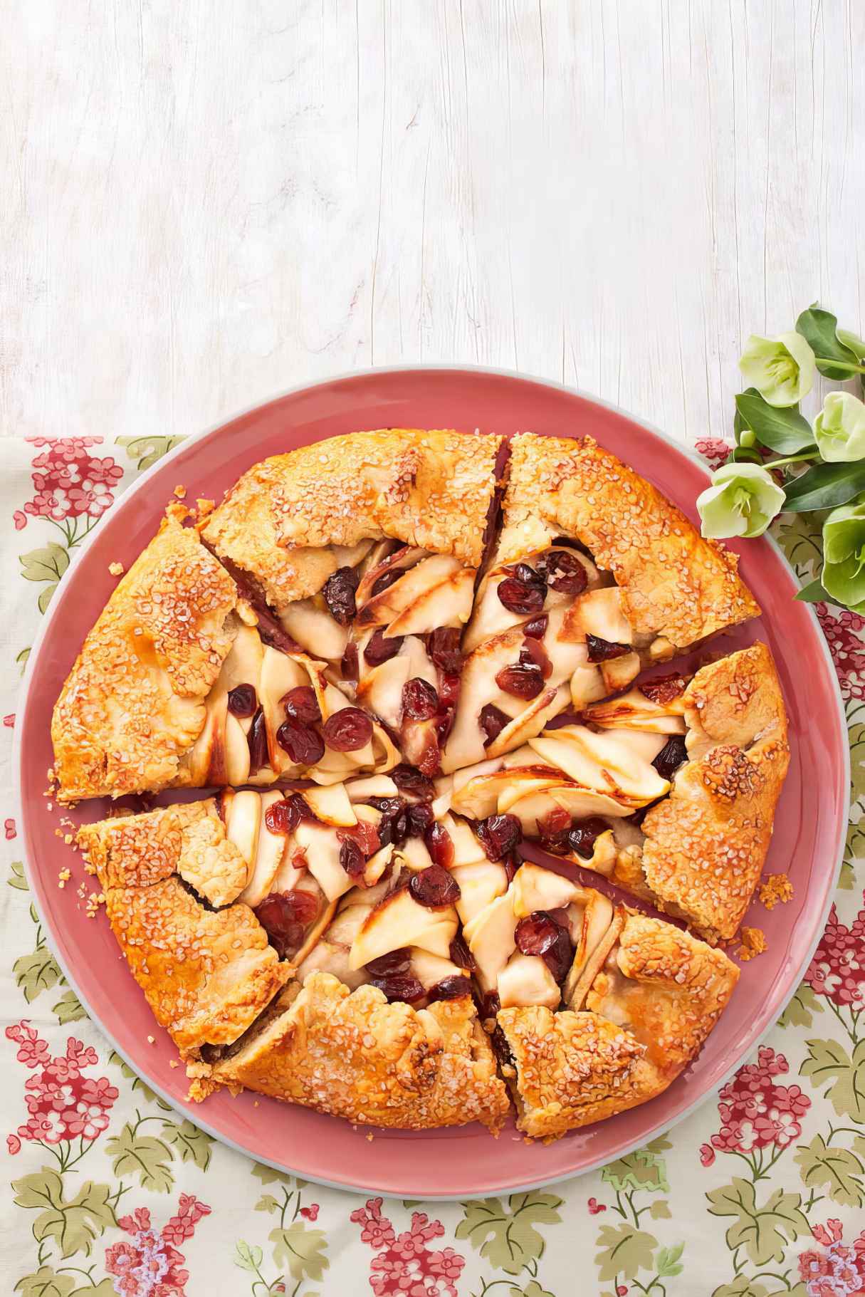 Apple Cranberry Galette