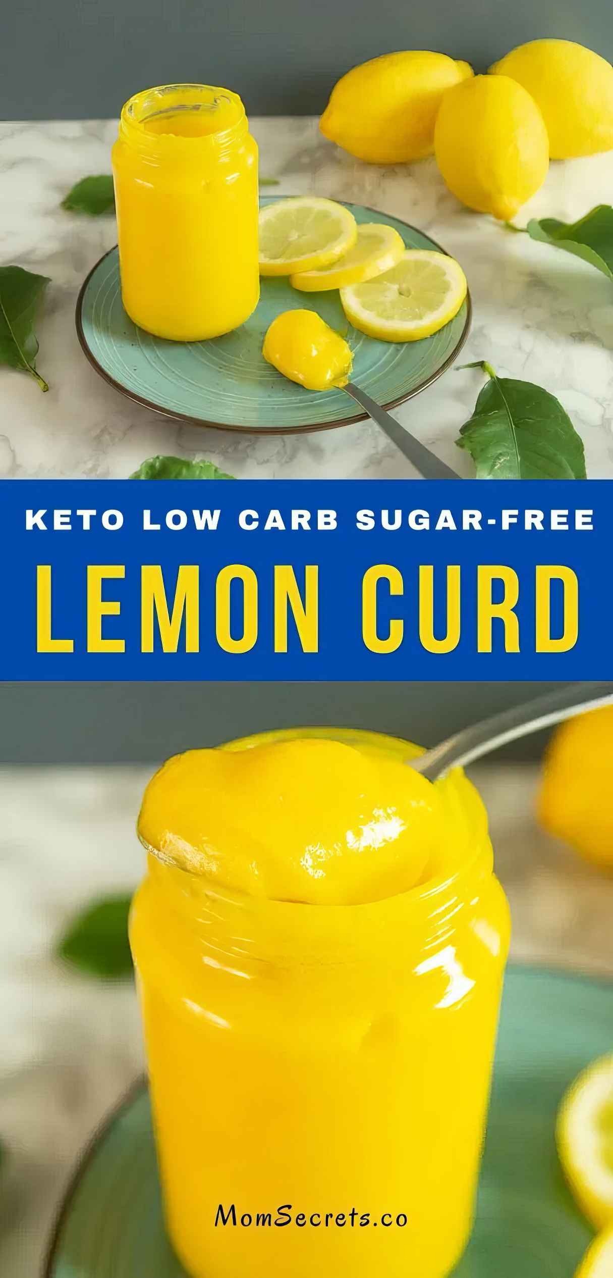 Keto Sugar-Free Homemade Lemon Curd