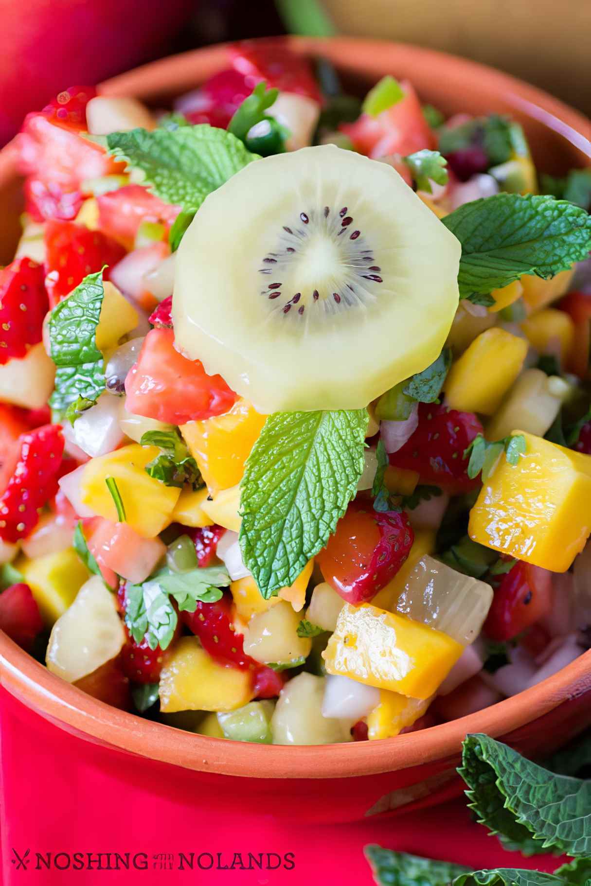 Kiwi Mango Strawberry Salsa