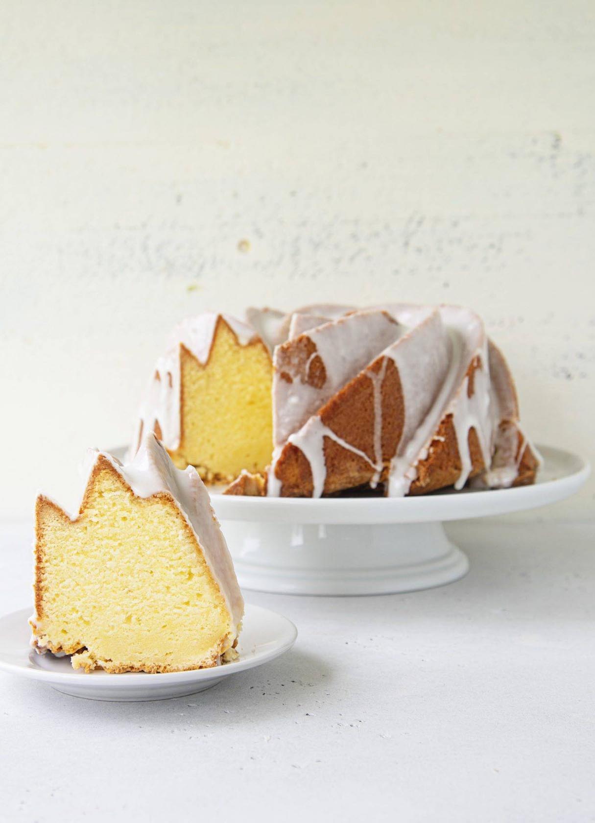 Lemon Pound Cake with Limoncello