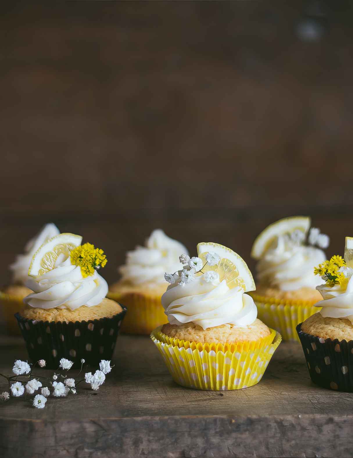 Super Tangy Lemon Cupcakes